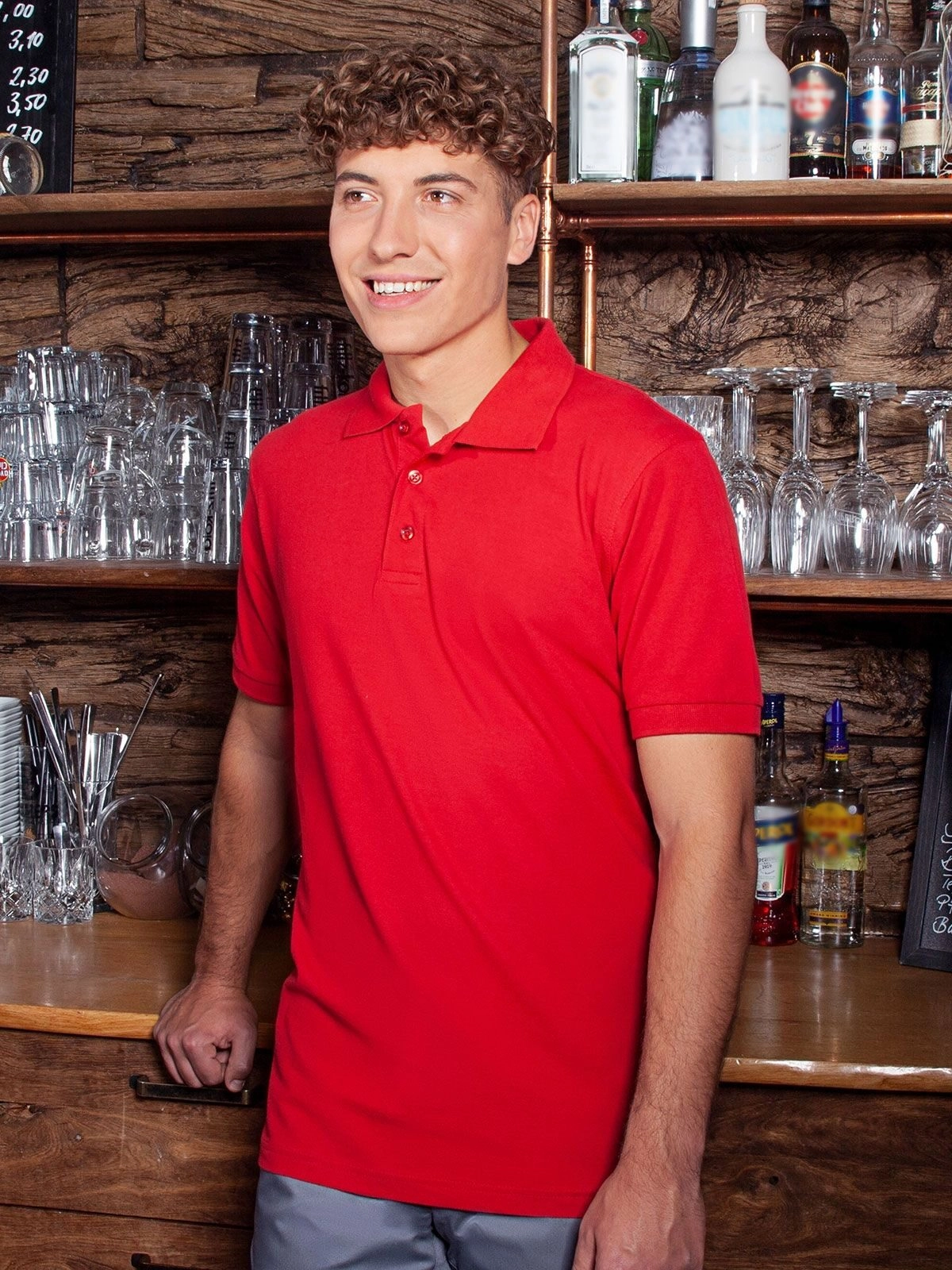 Immagine Men's Workwear Polo Shirt Basic