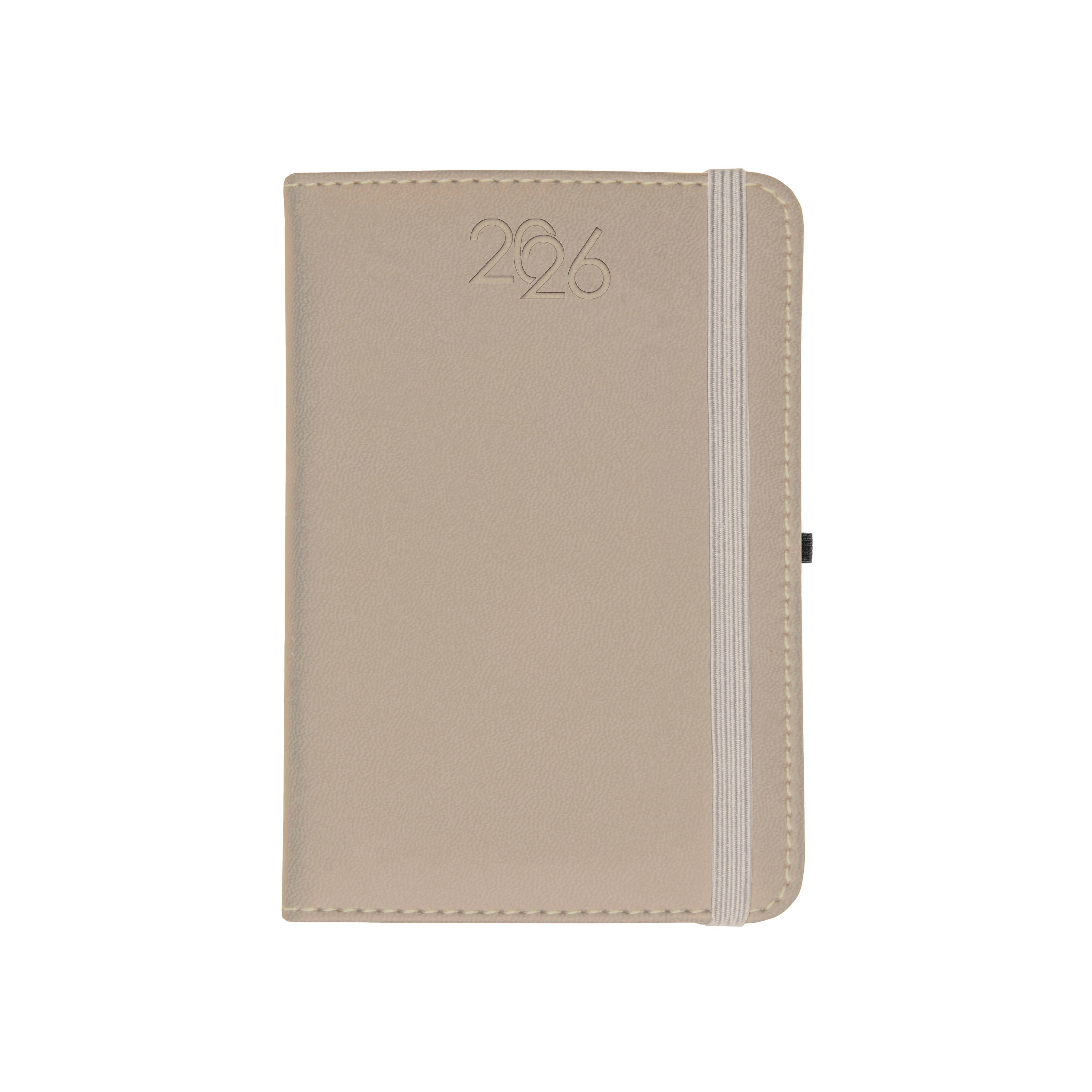 Immagine Agenda giornaliera 2026, copertina rigida in PU termovirante con impuntura perimetrale