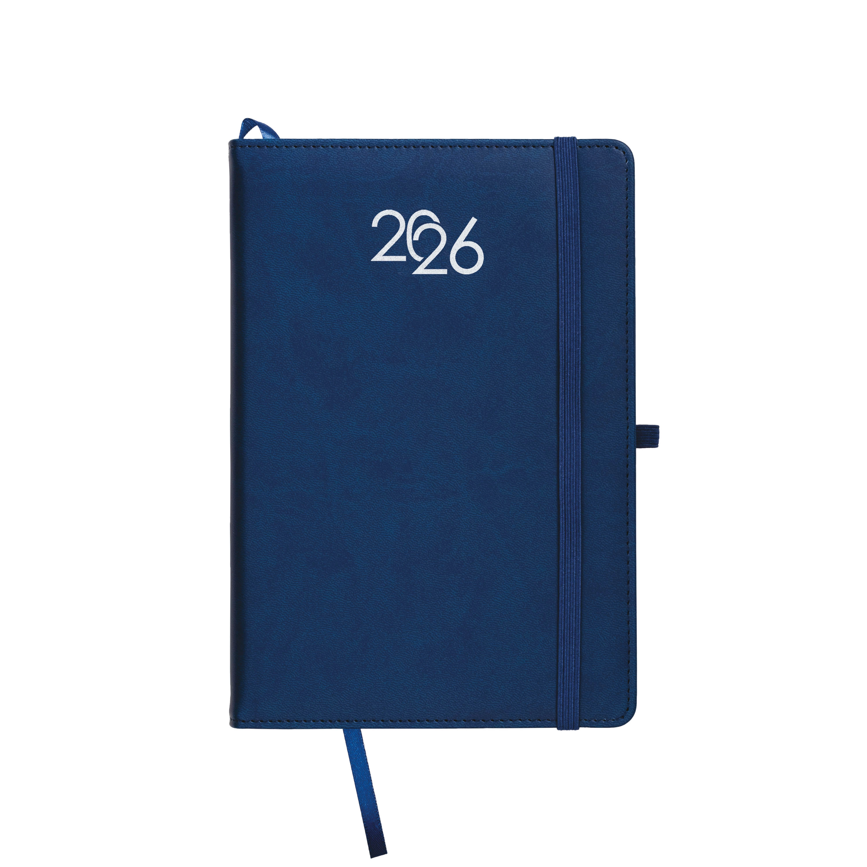 Immagine Agenda giornaliera 2026, copertina rigida in PU termovirante con impuntura perimetrale