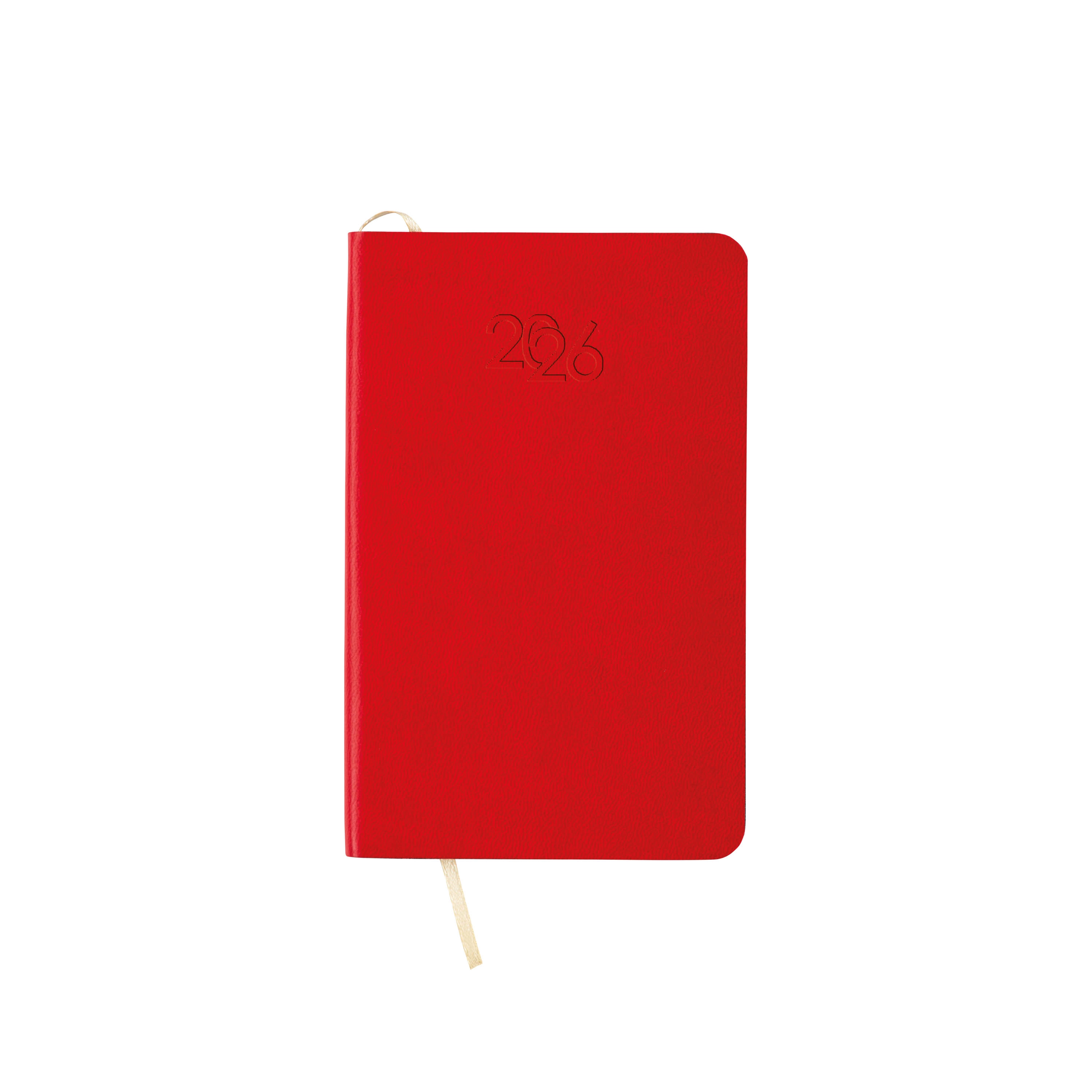 Immagine Agenda tascabile settimanale 2026 con copertina flessibile in PU termovirante