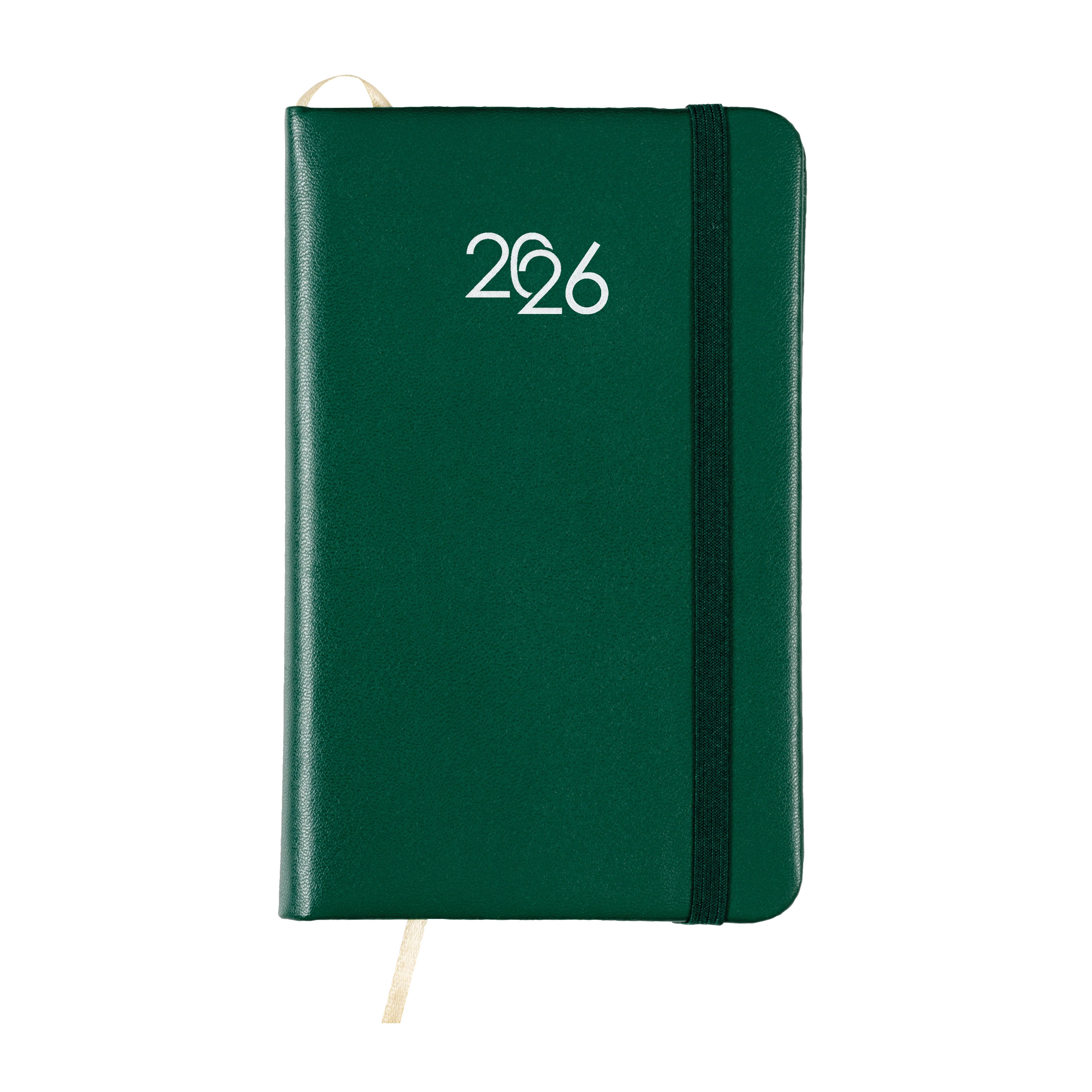 Immagine Agenda tascabile settimanale 2026 con copertina rigida in PU