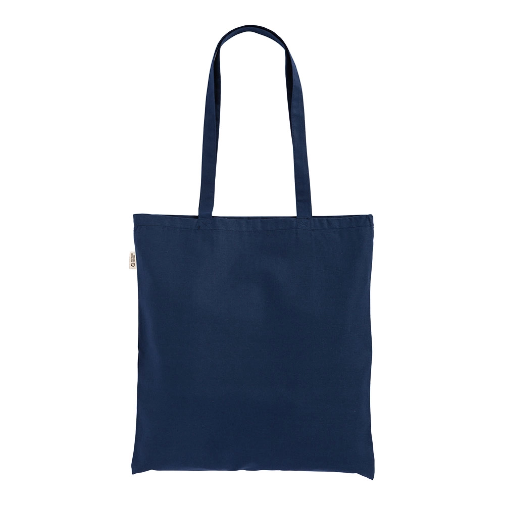 Immagine Borsa shopper a tinta unita in cotone riciclato da 220 g/m2