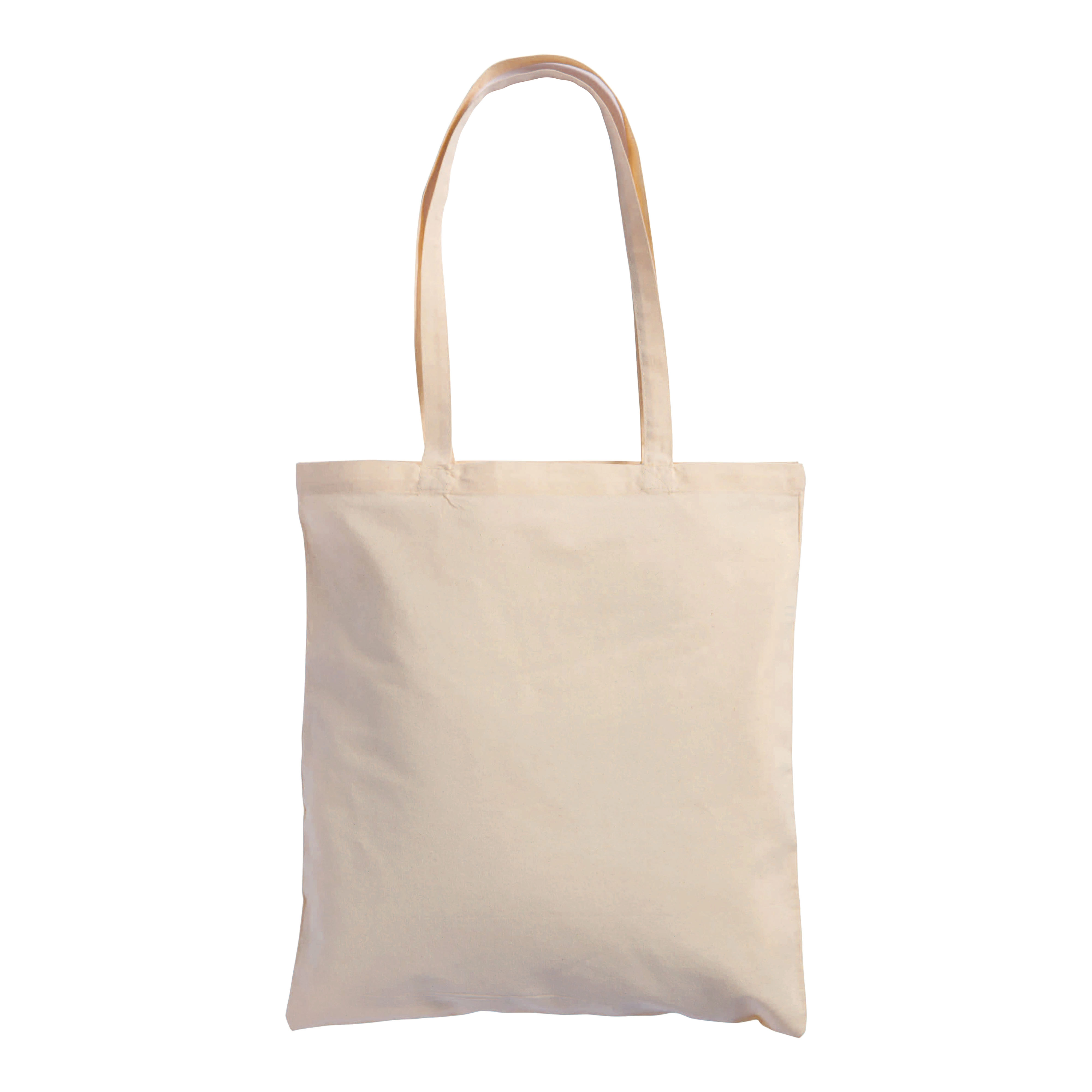 Immagine Borsa shopper a tinta unita in cotone riciclato da 220 g/m2