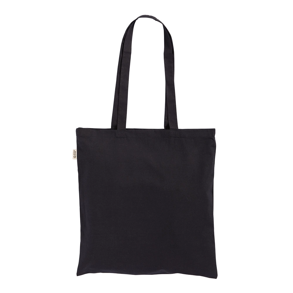 Immagine Borsa shopper a tinta unita in cotone riciclato da 220 g/m2