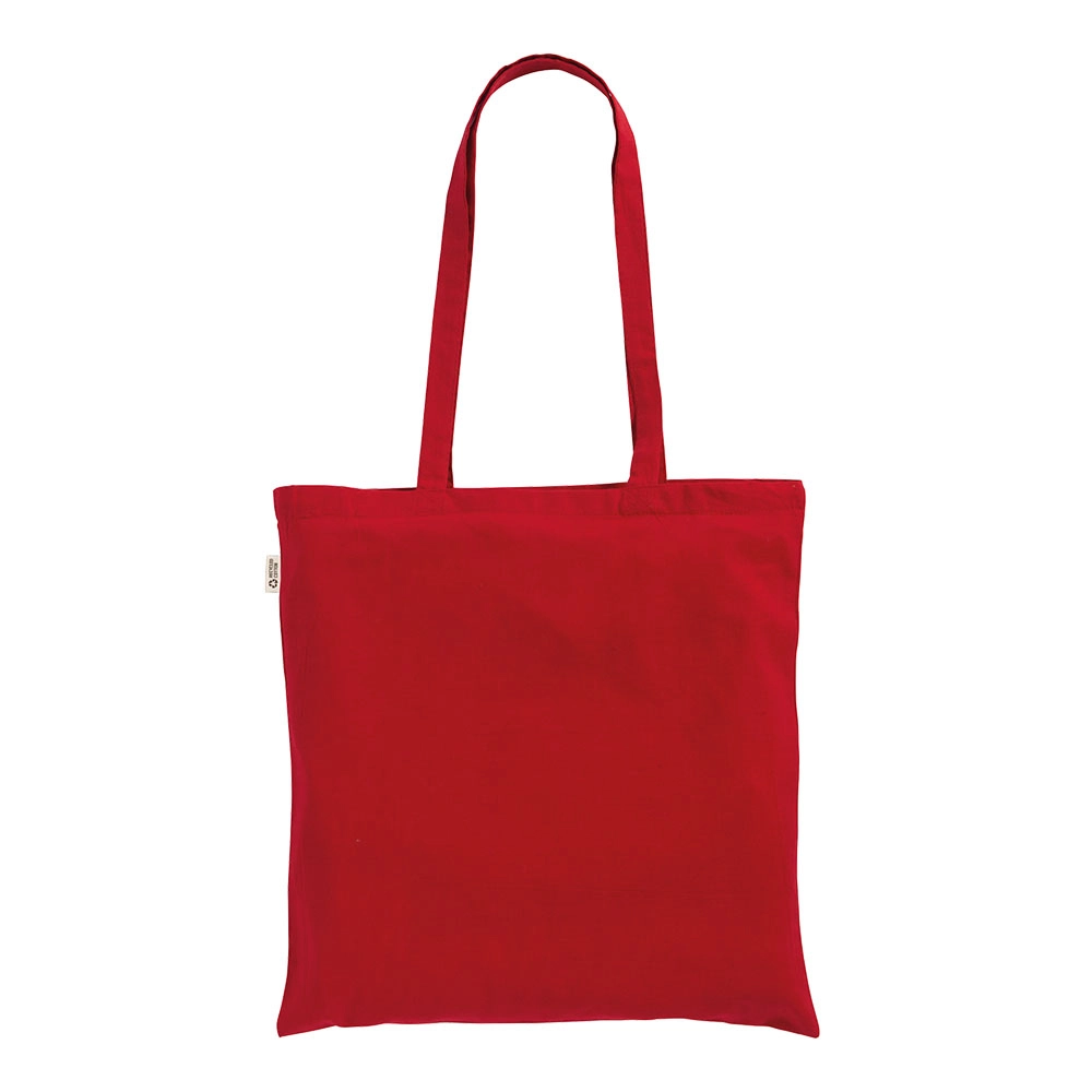 Immagine Borsa shopper a tinta unita in cotone riciclato da 220 g/m2