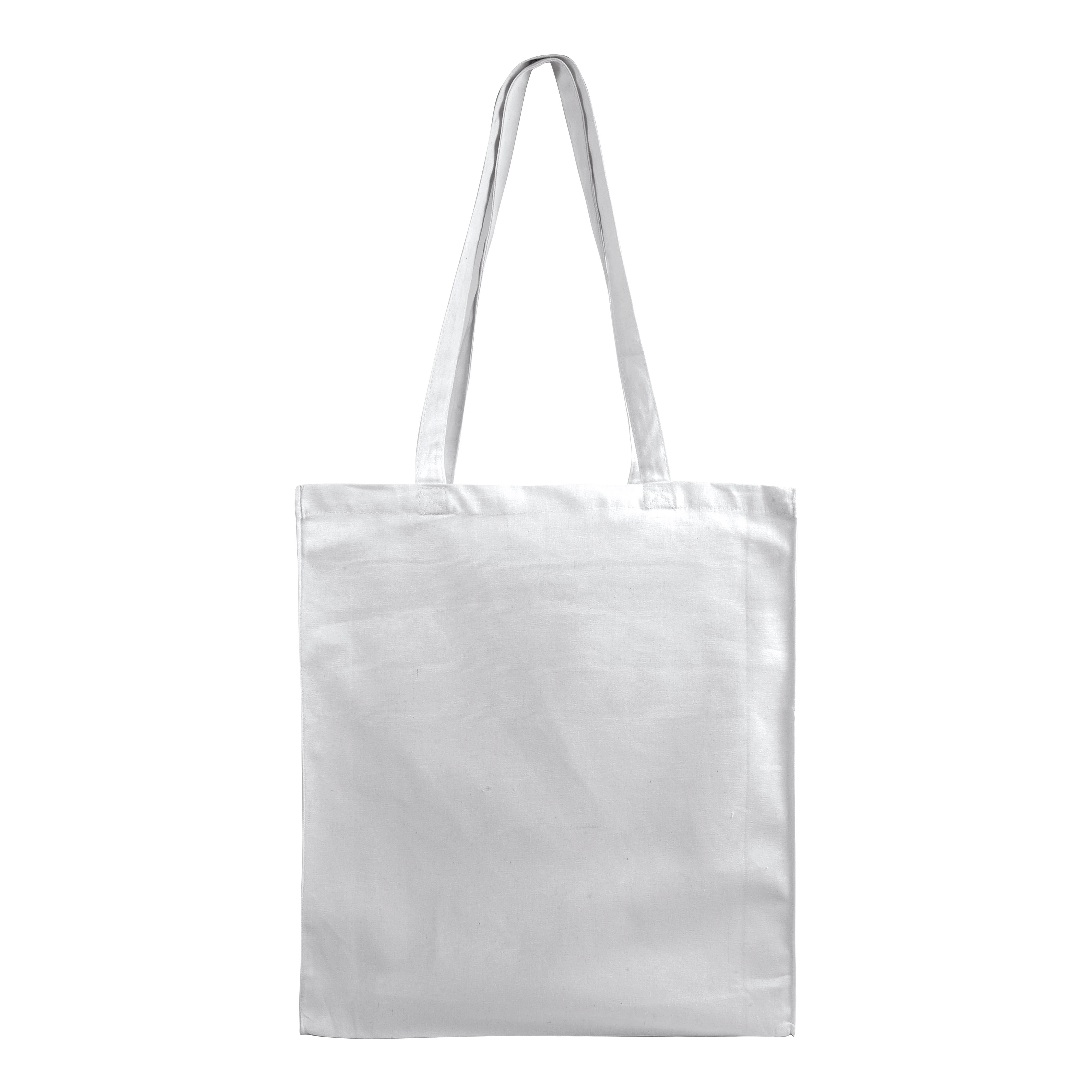 Immagine Borsa shopper a tinta unita in cotone riciclato da 280 g/m2