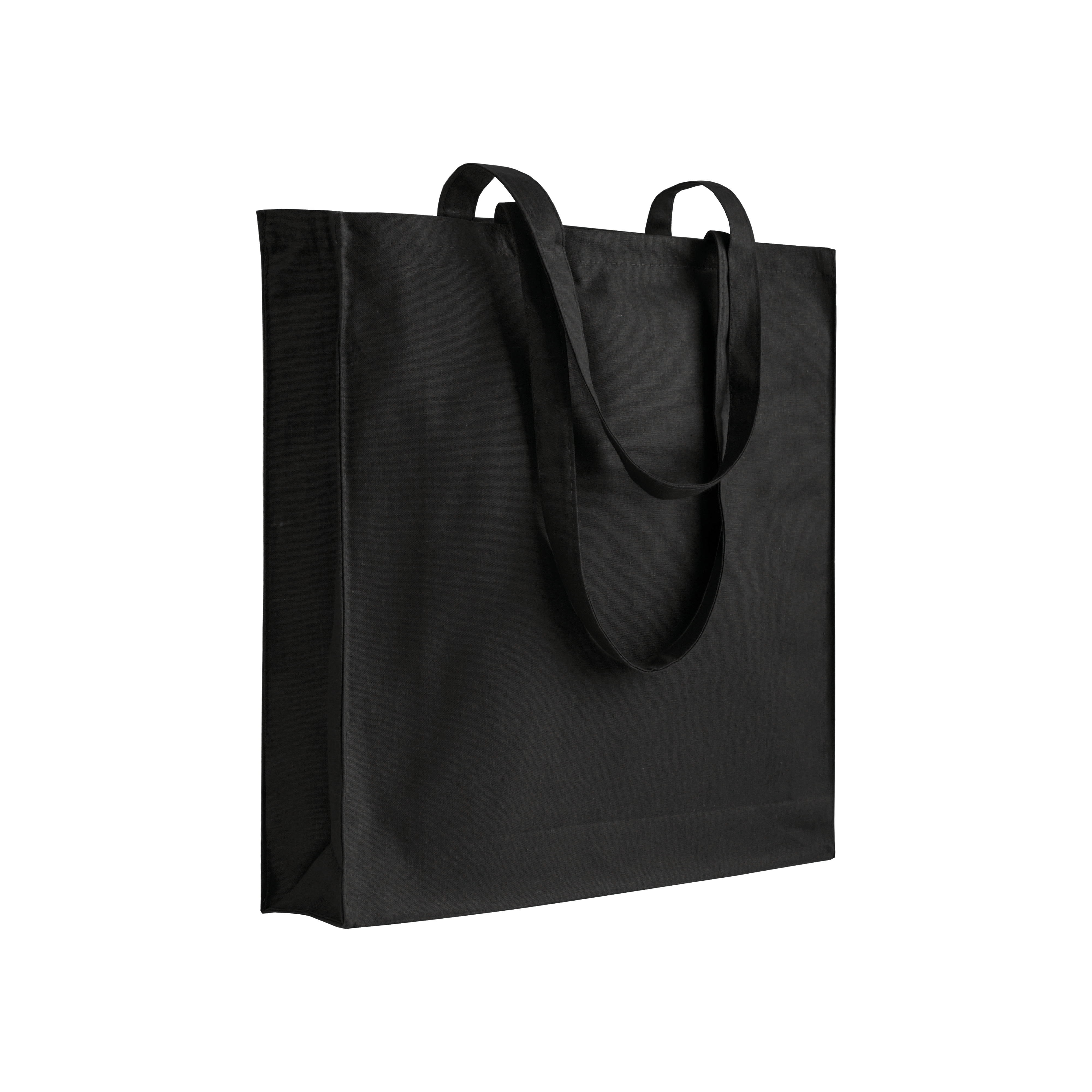 Immagine Borsa shopper a tinta unita in cotone riciclato da 280 g/m2