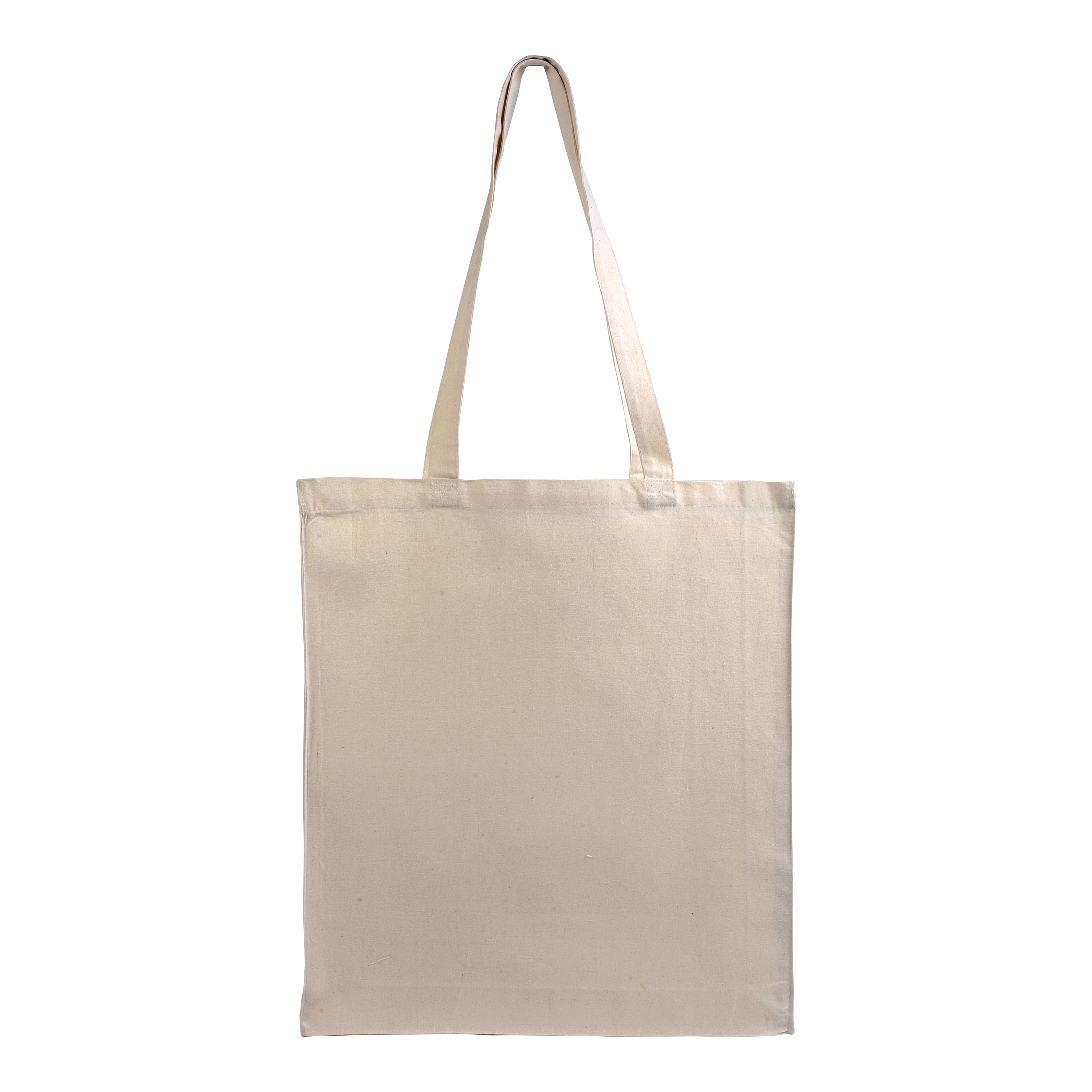 Immagine Borsa shopper a tinta unita in cotone riciclato da 280 g/m2