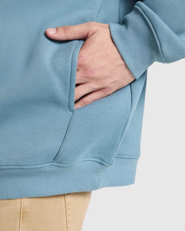 Immagine Felpa unisex oversize con cappuccio foderato - Otto