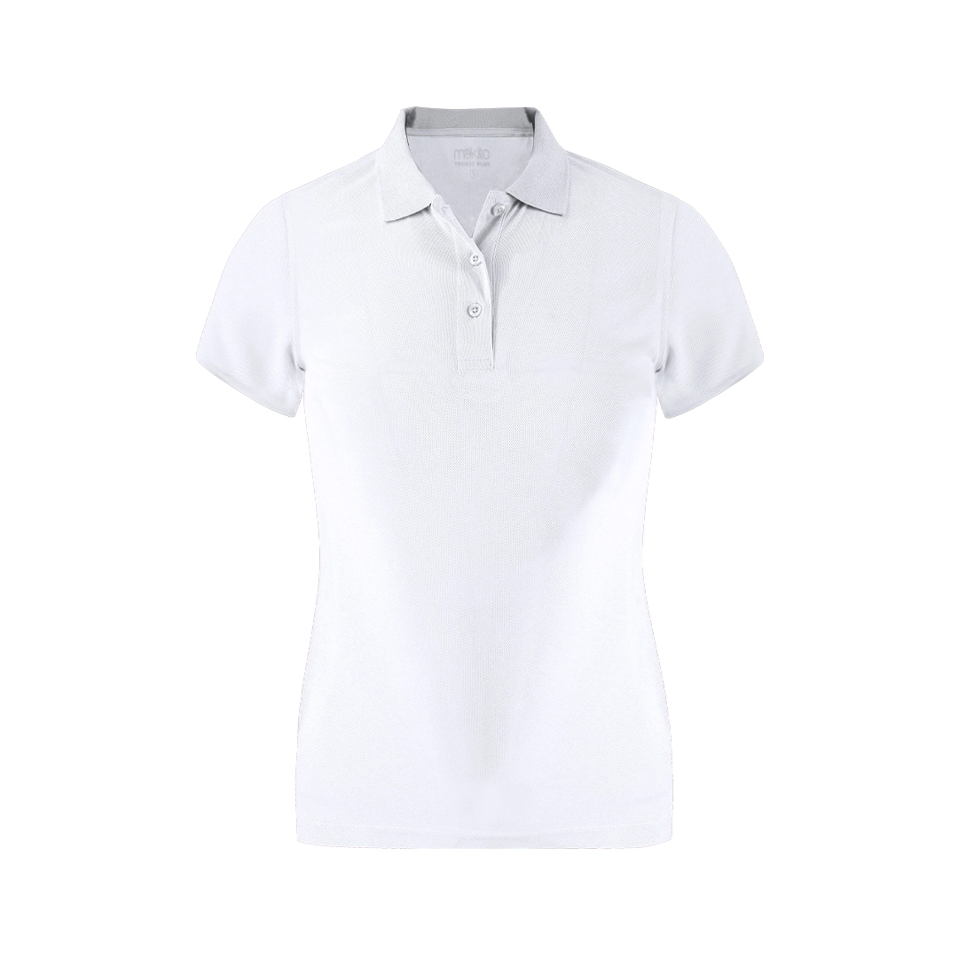 Immagine Polo Donna in tessuto tecnico 100% poliestere -Tecnic Plus