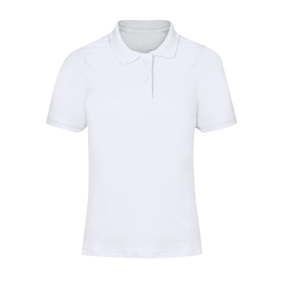 Immagine Polo Donna a maniche corte 180 g/m2 - Bianco Charles