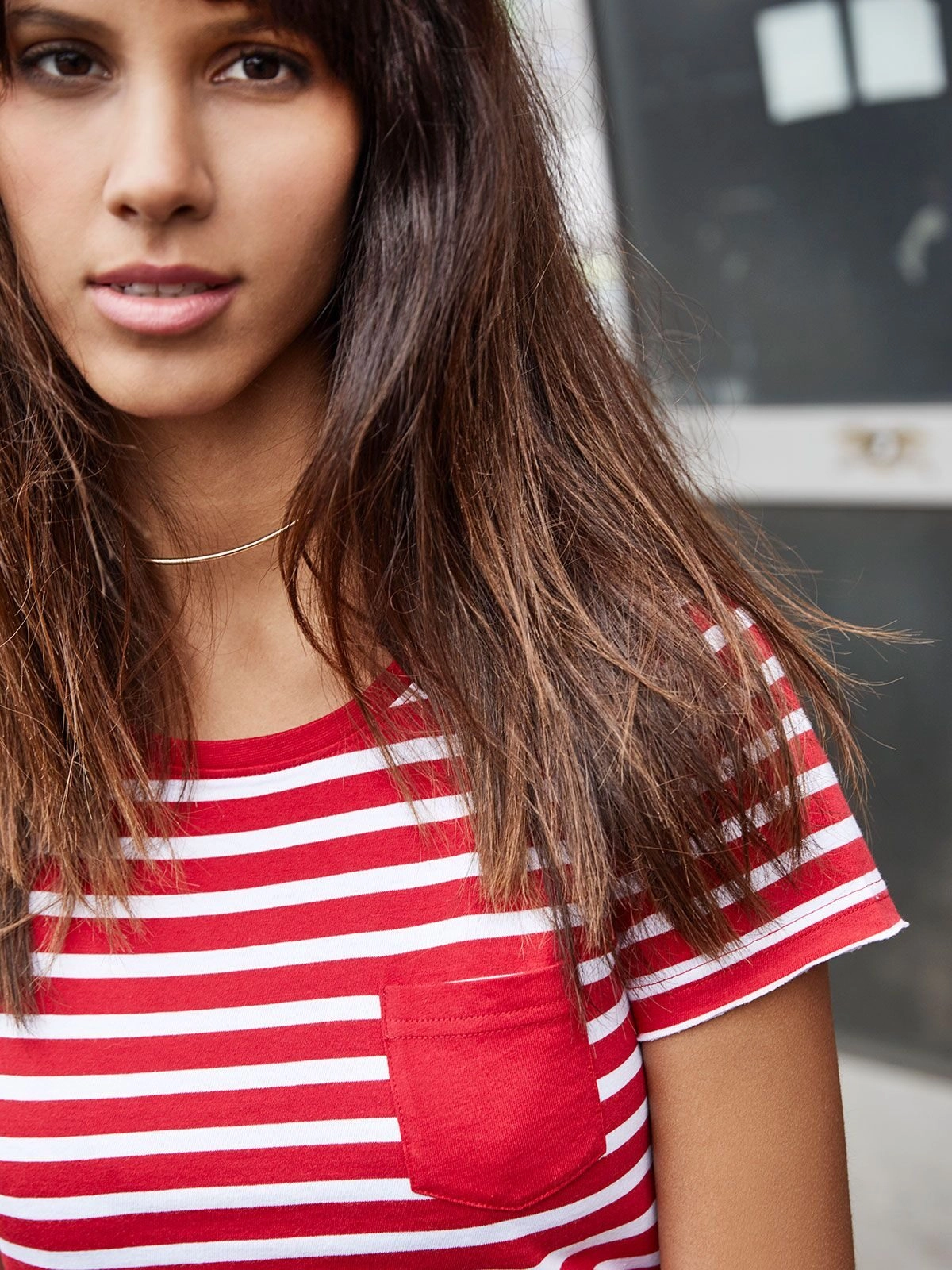 Immagine Ladies' T-Shirt Striped