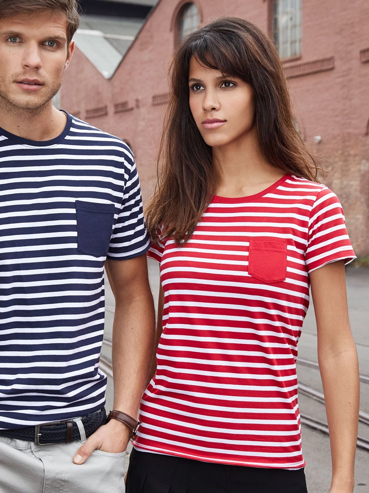 Immagine Ladies' T-Shirt Striped