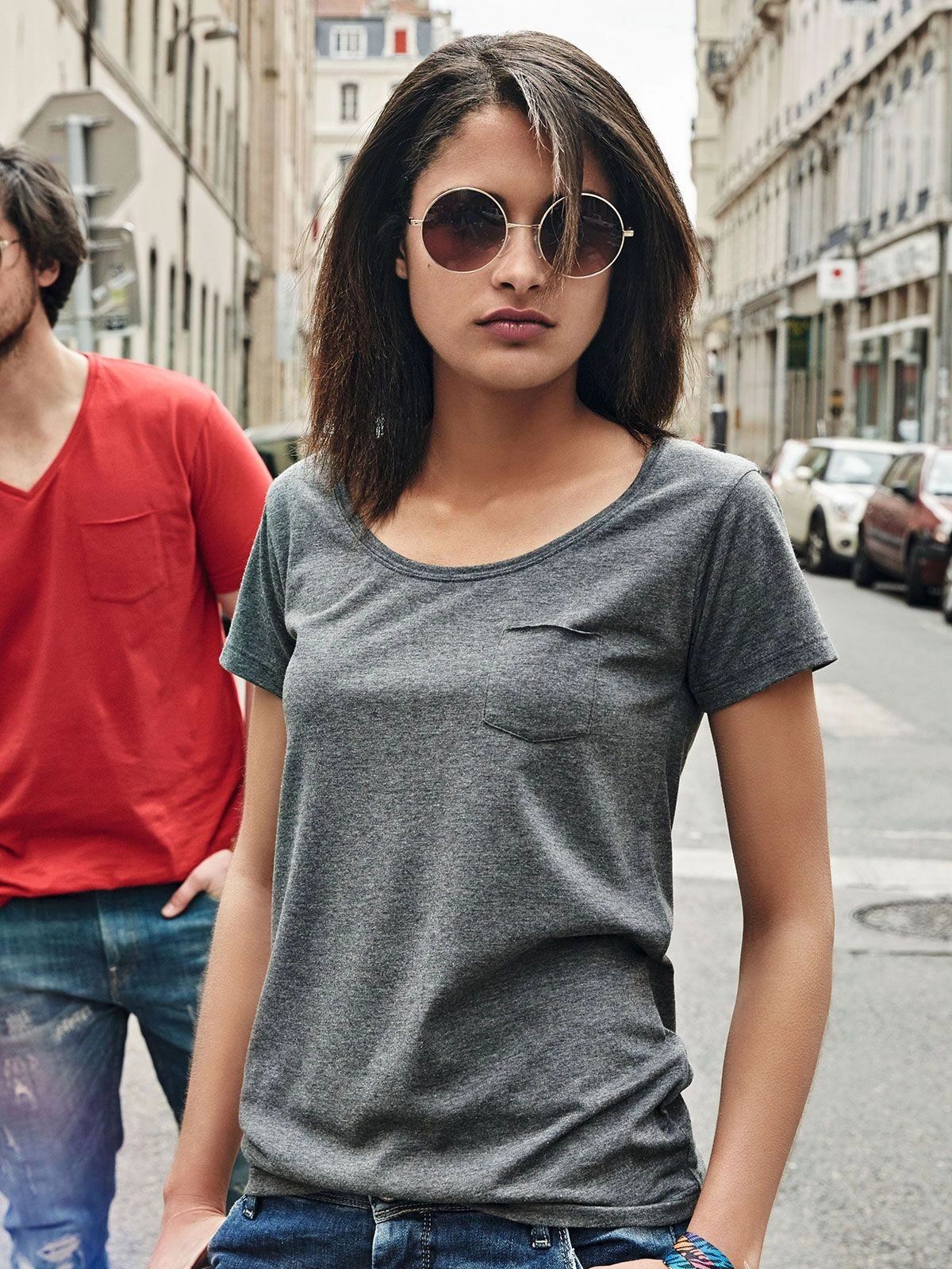 Immagine Ladies'-T Pocket