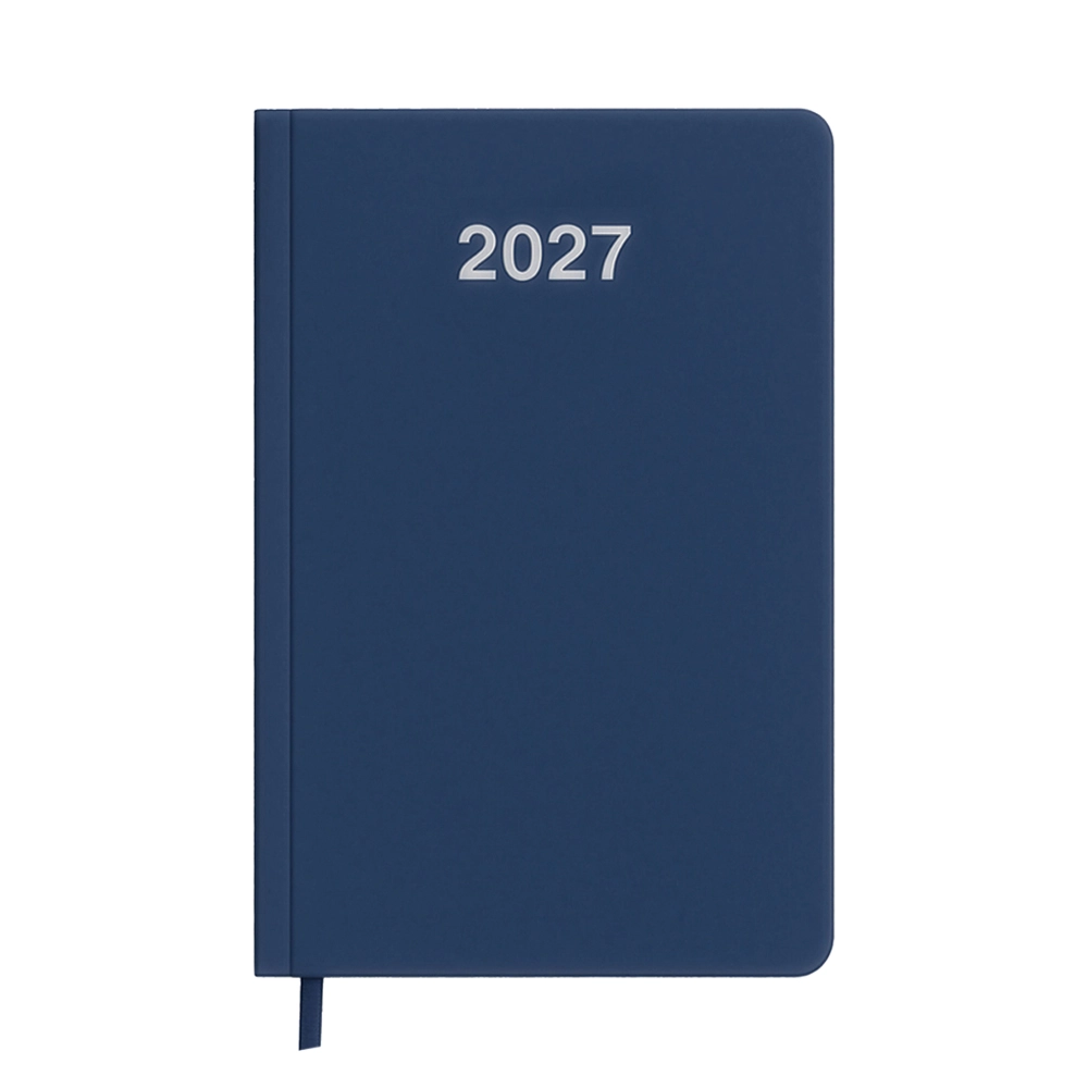 Immagine Agenda giornaliera 2027. Copertina rigida in cartoncino laminato opaco.
