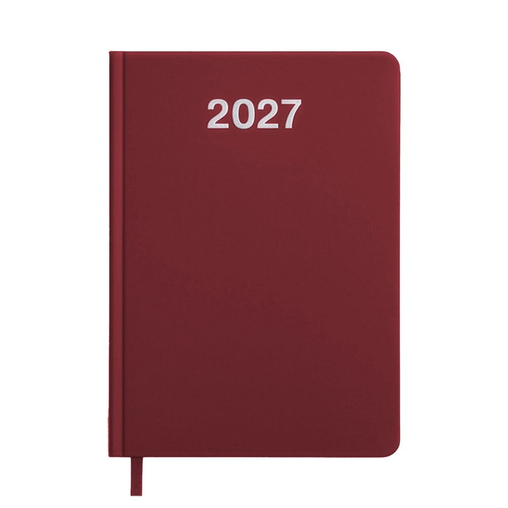 Immagine Agenda giornaliera 2027. Copertina rigida in cartoncino laminato opaco