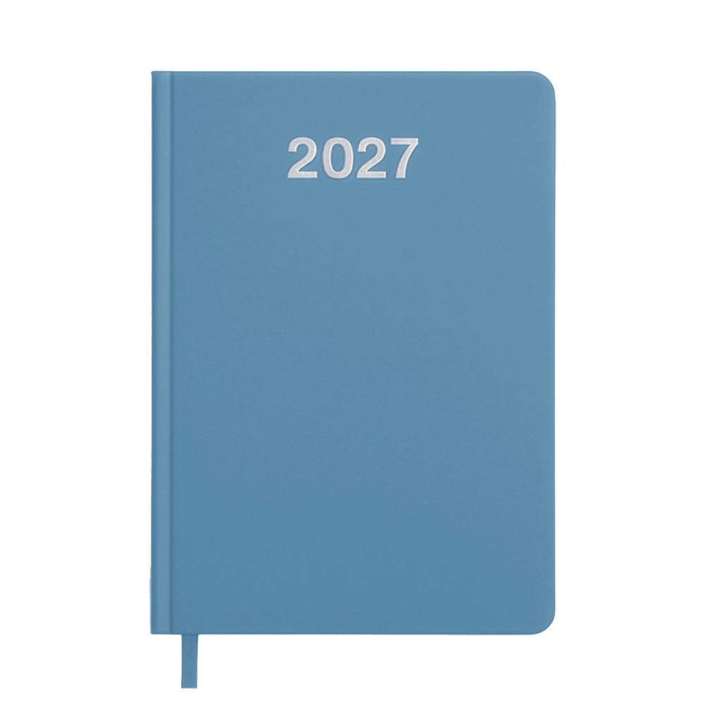 Immagine Agenda giornaliera 2027. Copertina rigida in cartoncino laminato opaco