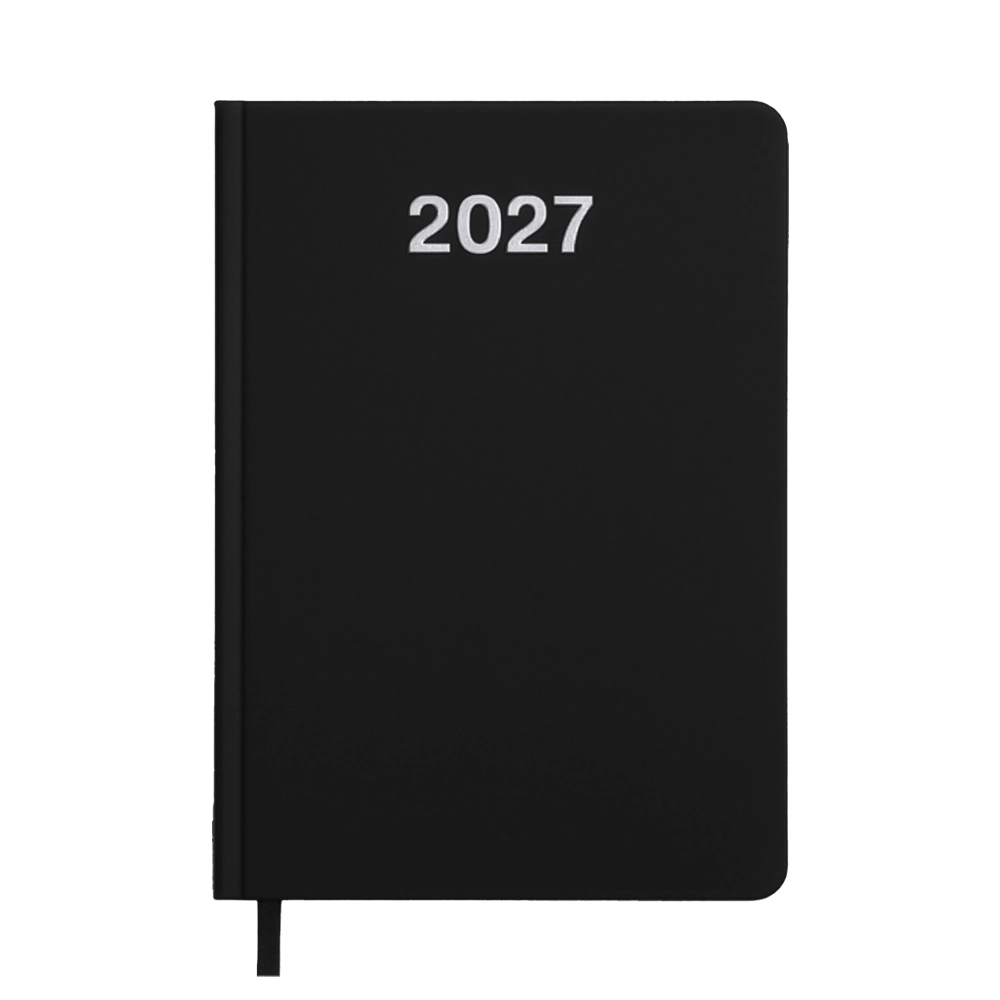Immagine Agenda giornaliera 2027. Copertina rigida in cartoncino laminato opaco