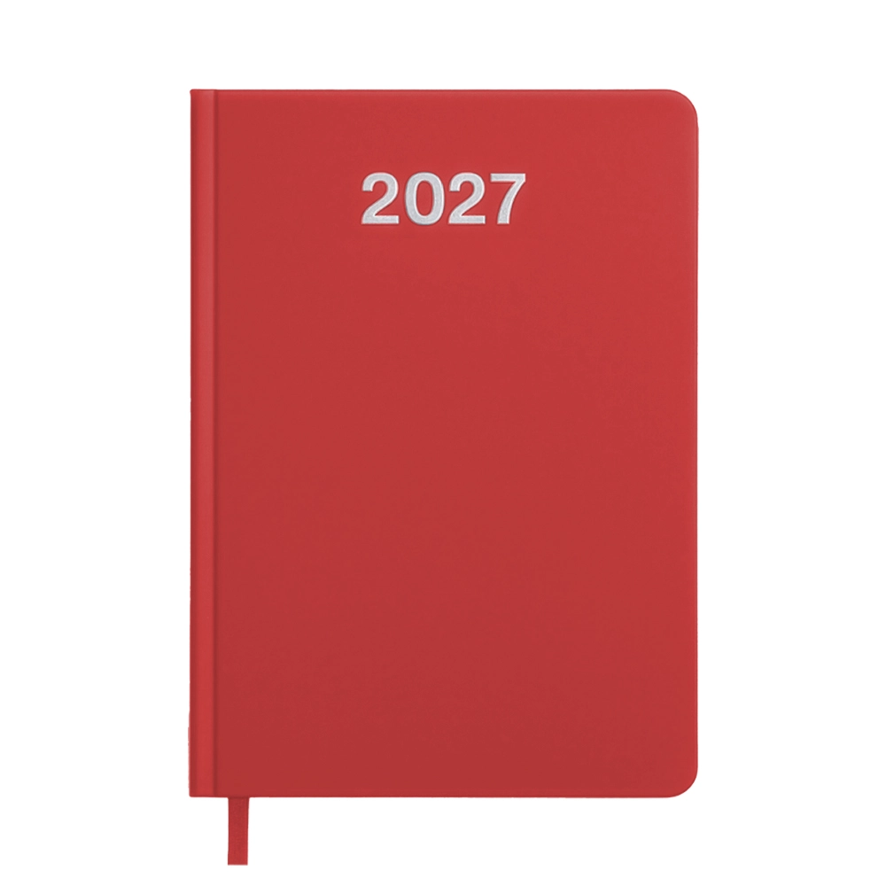 Immagine Agenda giornaliera 2027. Copertina rigida in cartoncino laminato opaco