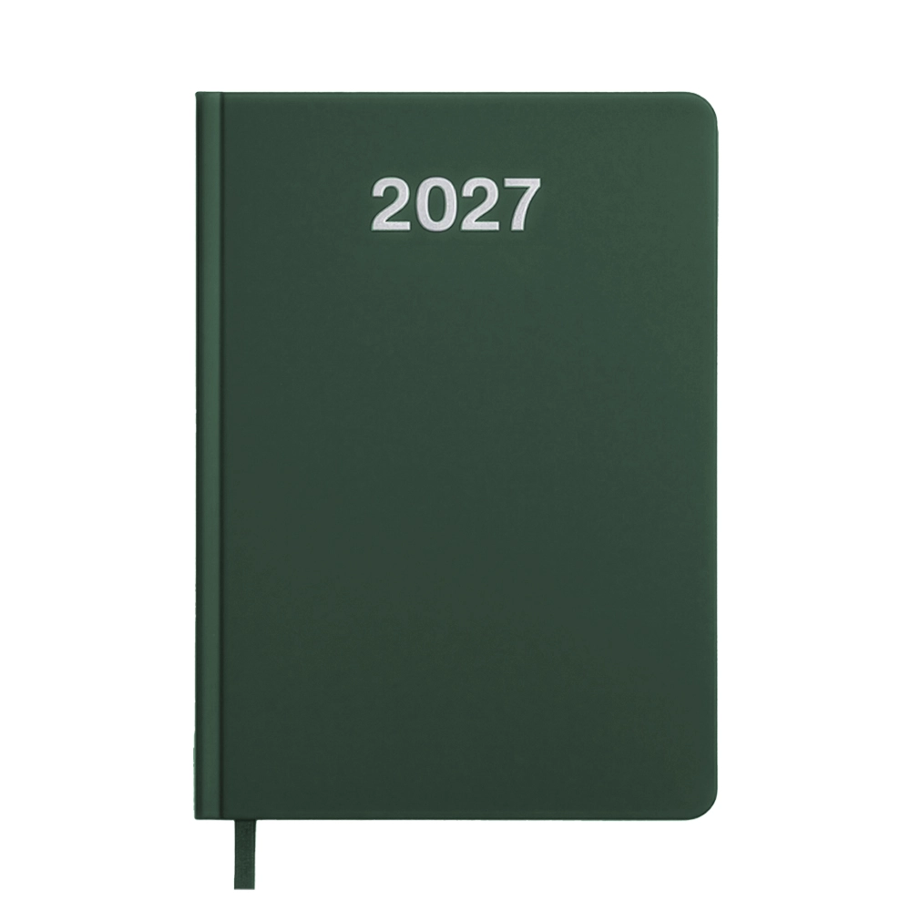 Immagine Agenda giornaliera 2027. Copertina rigida in cartoncino laminato opaco