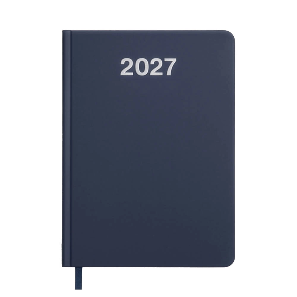 Immagine Agenda giornaliera 2027. Copertina rigida in cartoncino laminato opaco.
