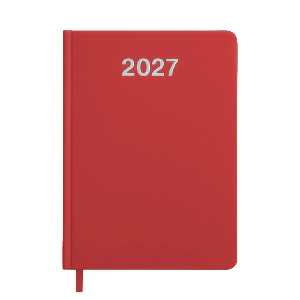 Immagine Agenda giornaliera 2027. Copertina rigida in cartoncino laminato opaco.
