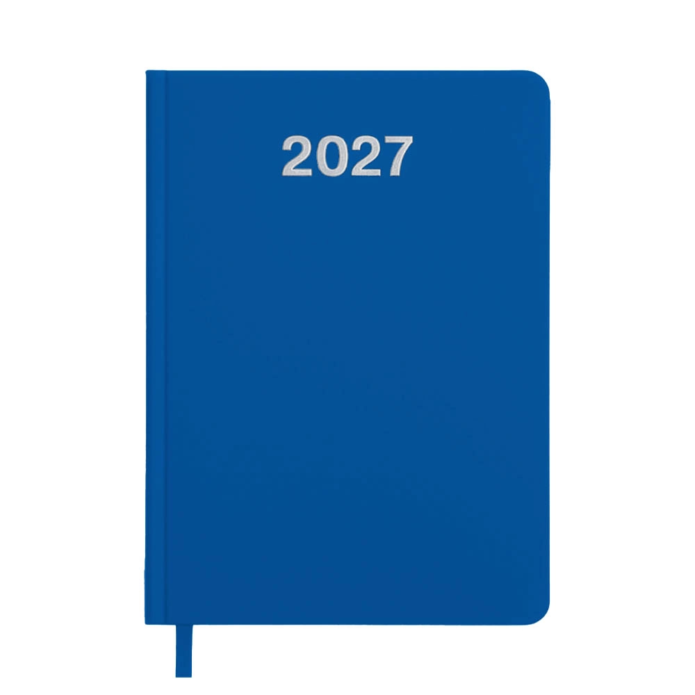 Immagine Agenda giornaliera 2027. Copertina rigida in cartoncino laminato opaco.