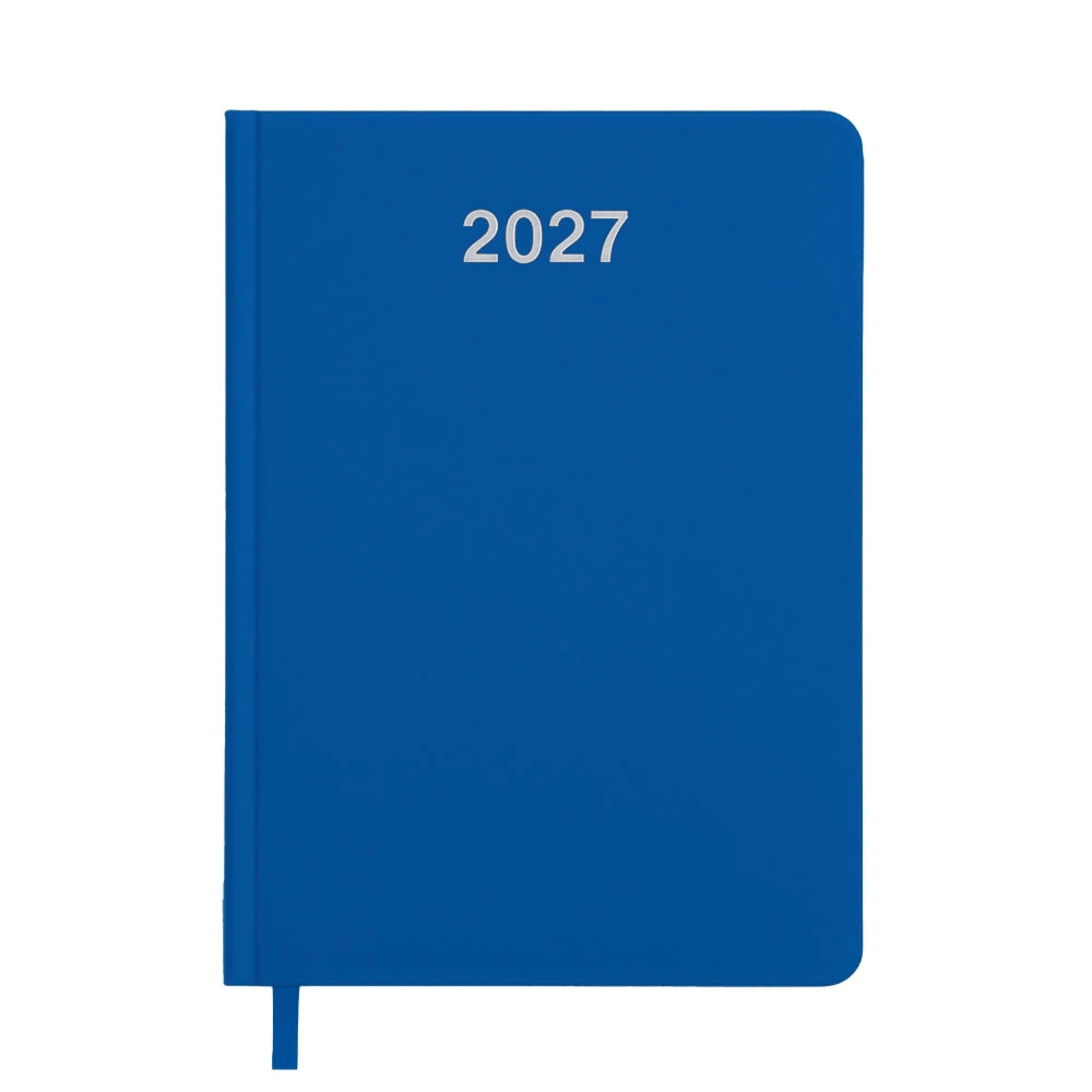 Immagine Agenda settimanale 2027. Copertina rigida in cartoncino laminato opaco.