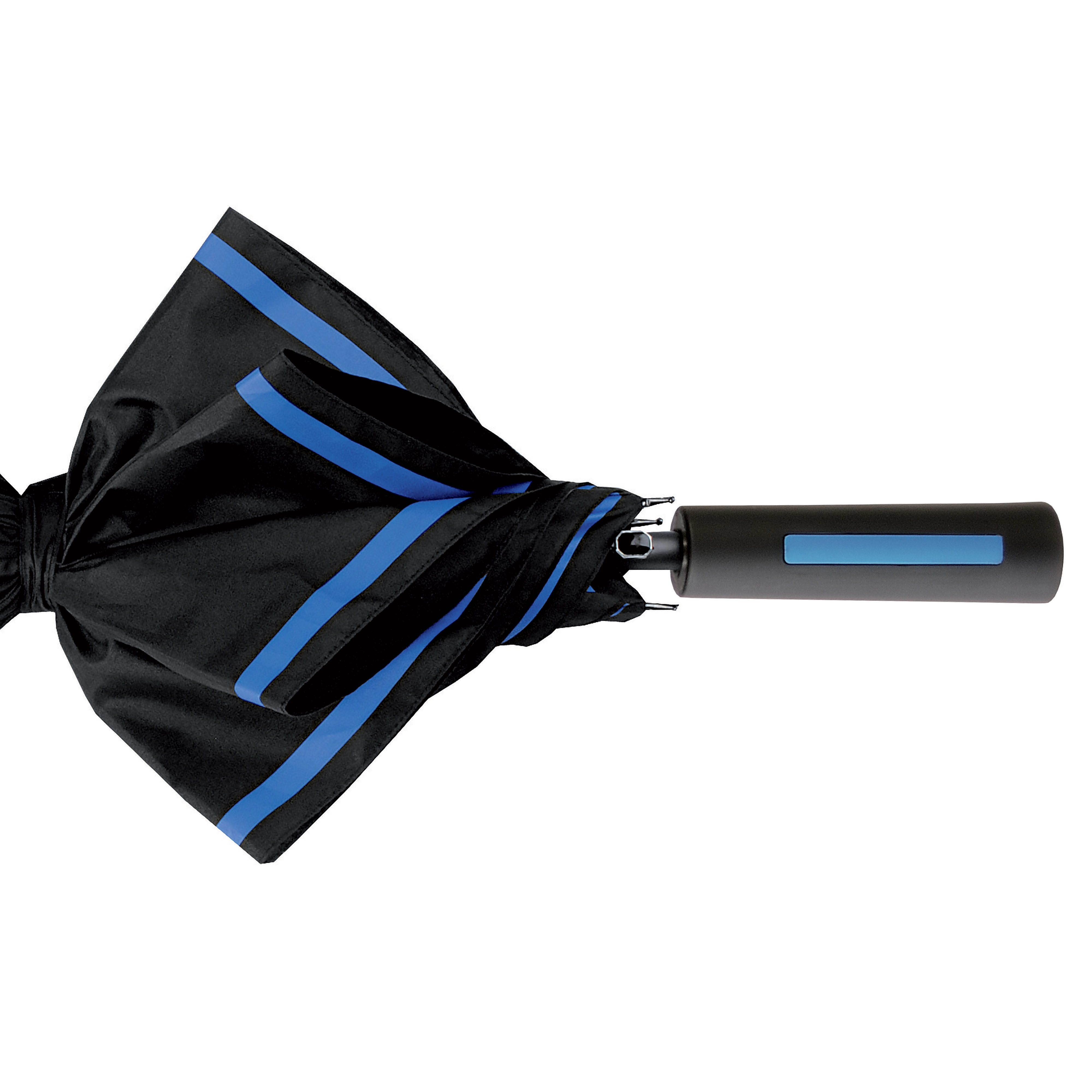 Immagine Ombrello Golf automatico, fusto in alluminio e manico gommato con particolare colorato