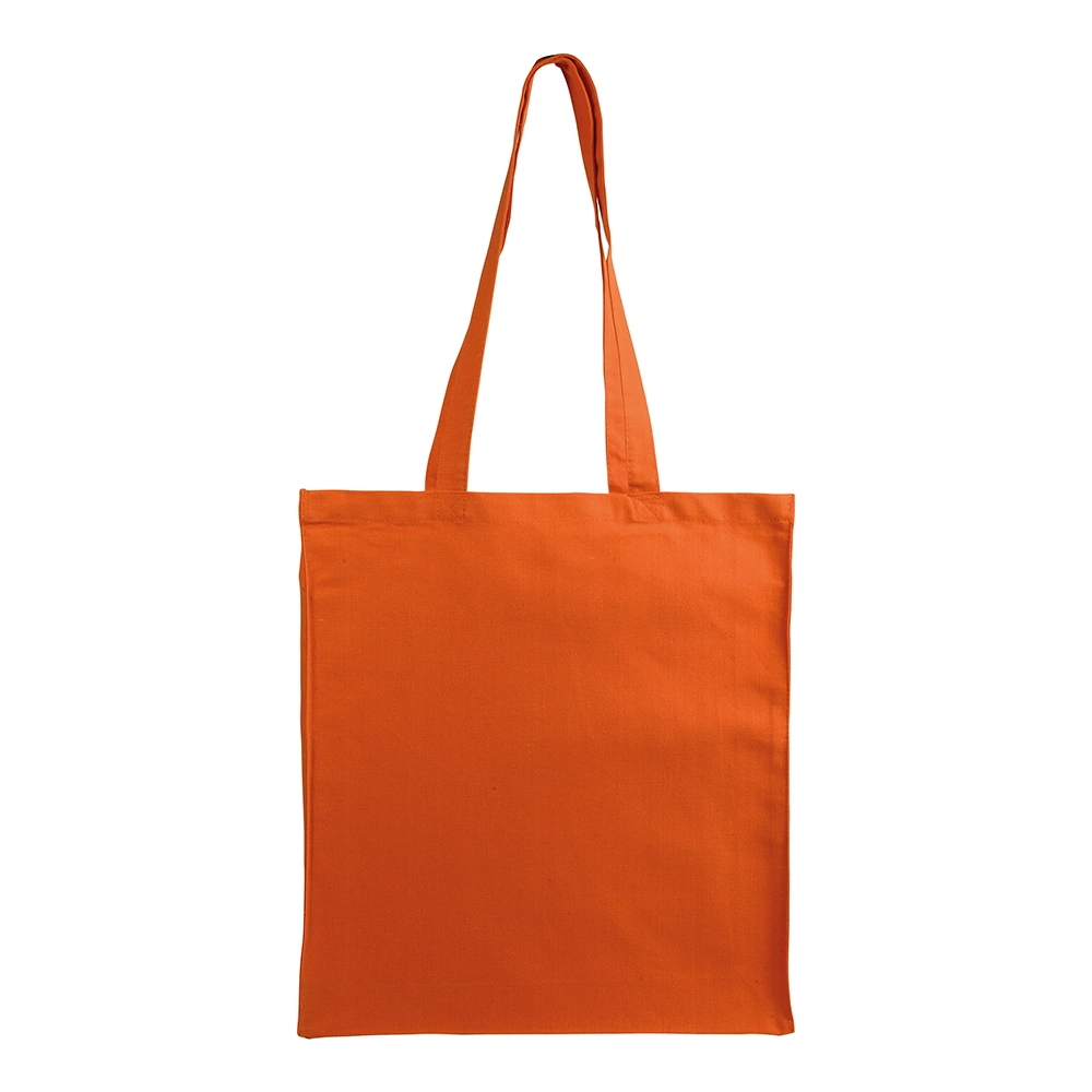 Immagine Shopper con soffietto in canvas 280 g/m2, manici lunghi