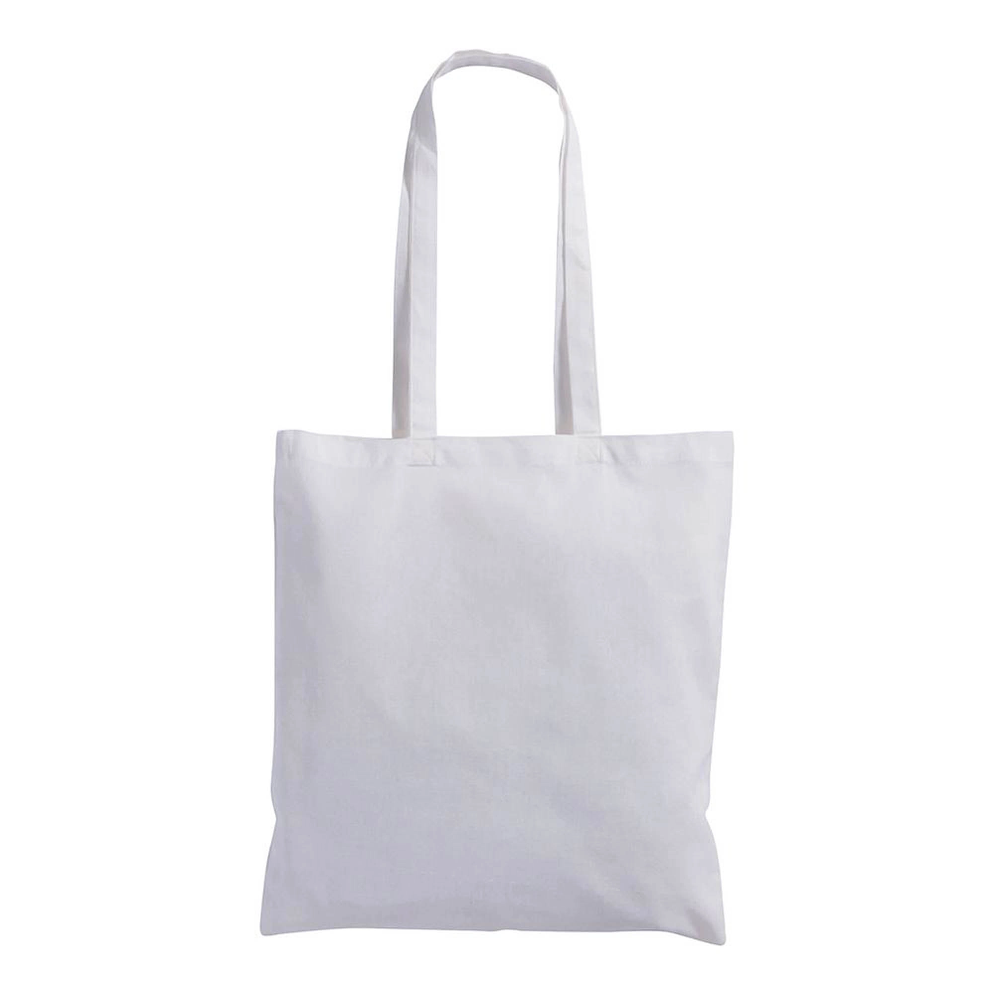 Immagine Shopper in cotone 220 g/m2, manici lunghi