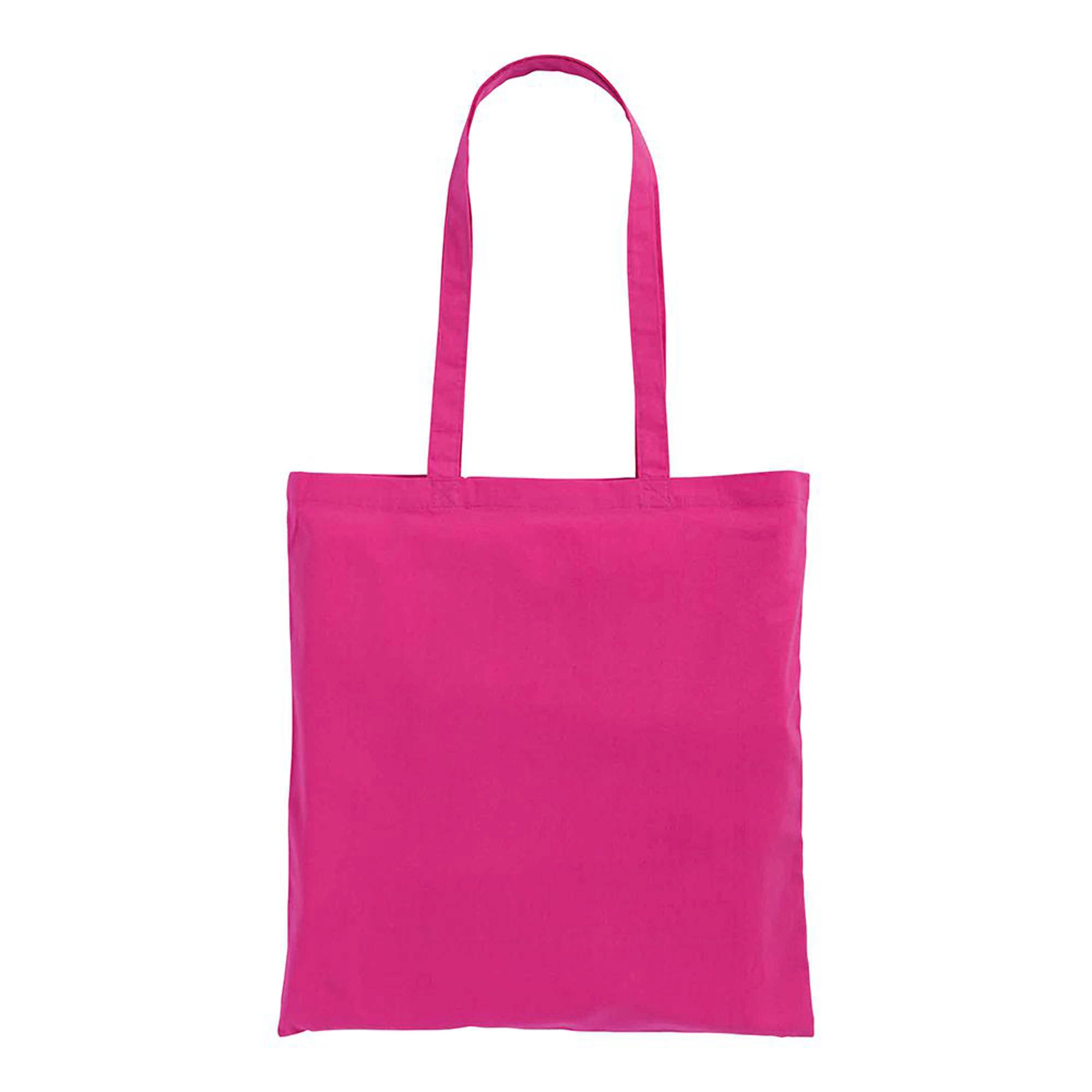 Immagine Shopper in cotone 220 g/m2, manici lunghi