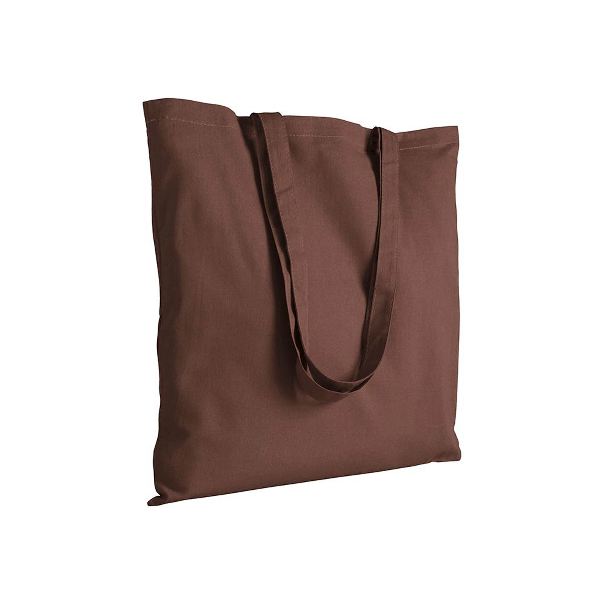 Immagine Shopper in cotone 220 g/m2, manici lunghi