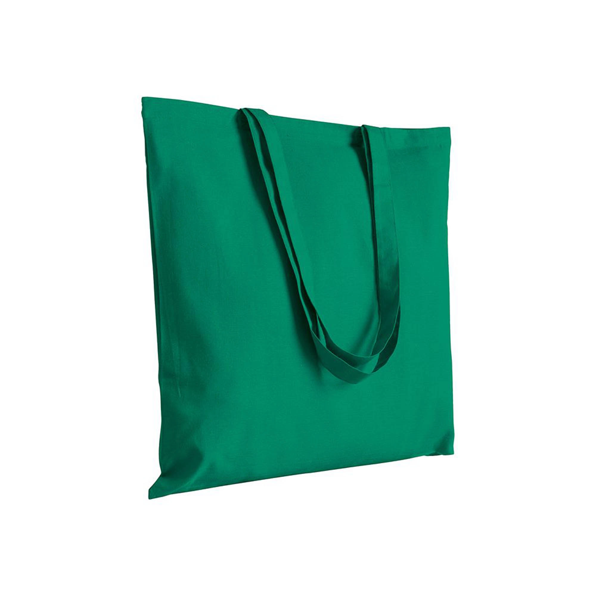 Immagine Shopper in cotone 220 g/m2, manici lunghi