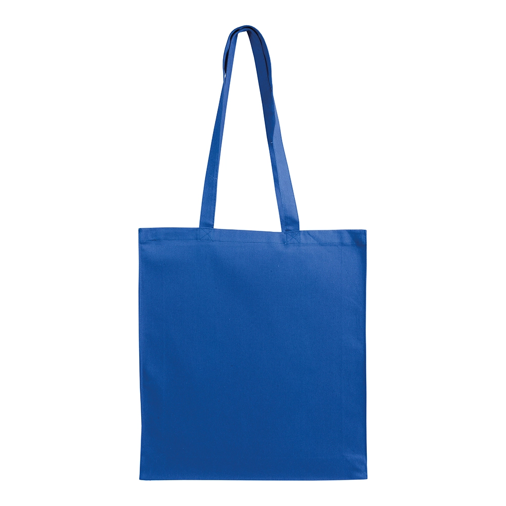 Immagine Shopper con soffietto in cotone 220 g/m2, manici lunghi