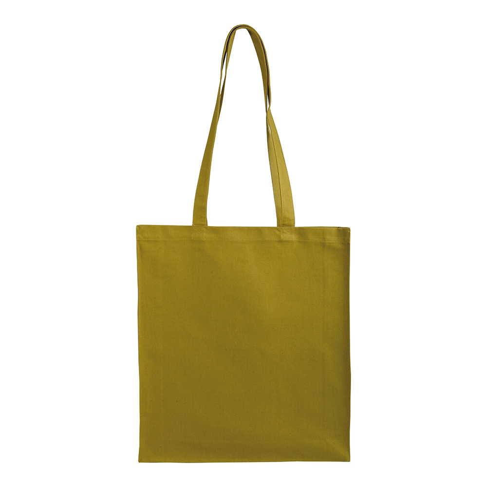 Immagine Shopper con soffietto in cotone 220 g/m2, manici lunghi