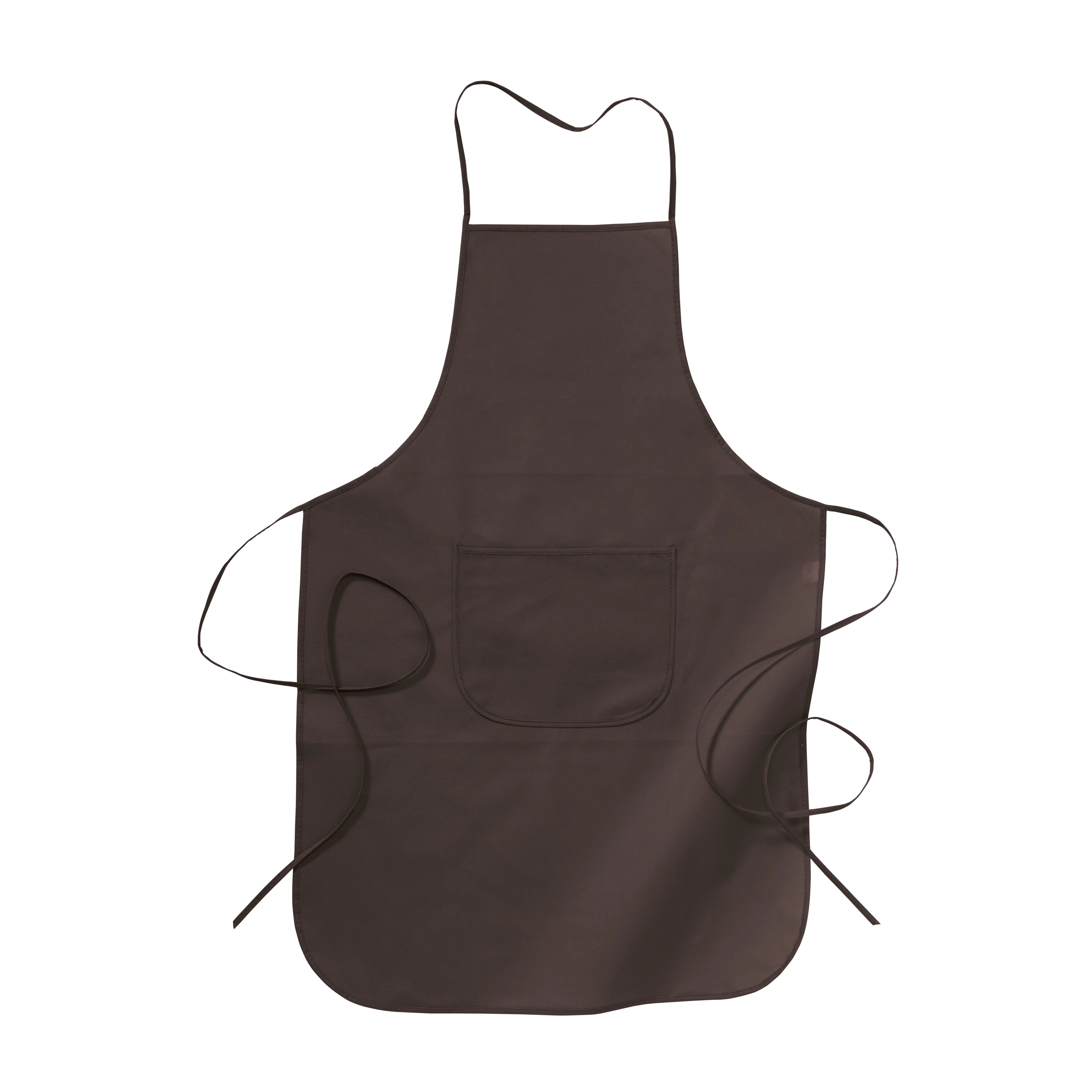 Immagine Grembiule lungo in TNT (80g/m2), con tasca frontale 60x90 cm