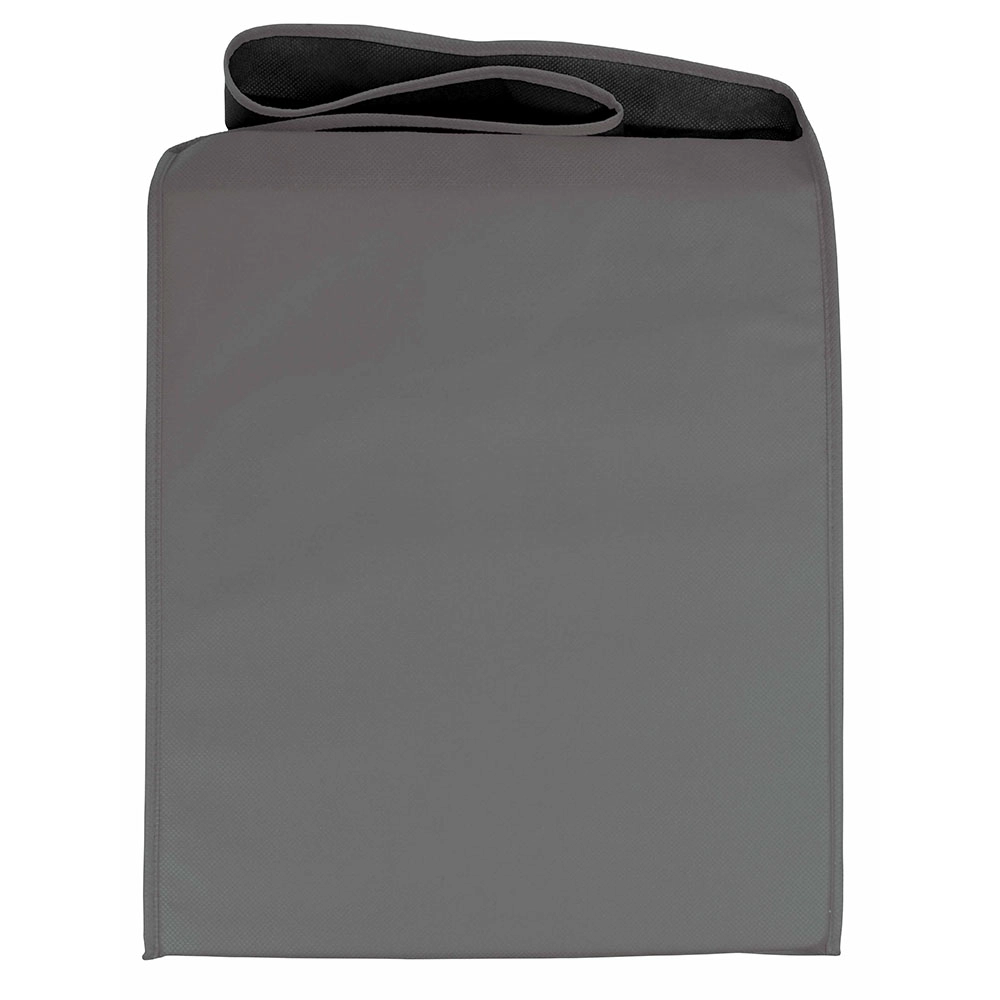 Immagine Shopper bicolore in TNT, tracolla e soffietto