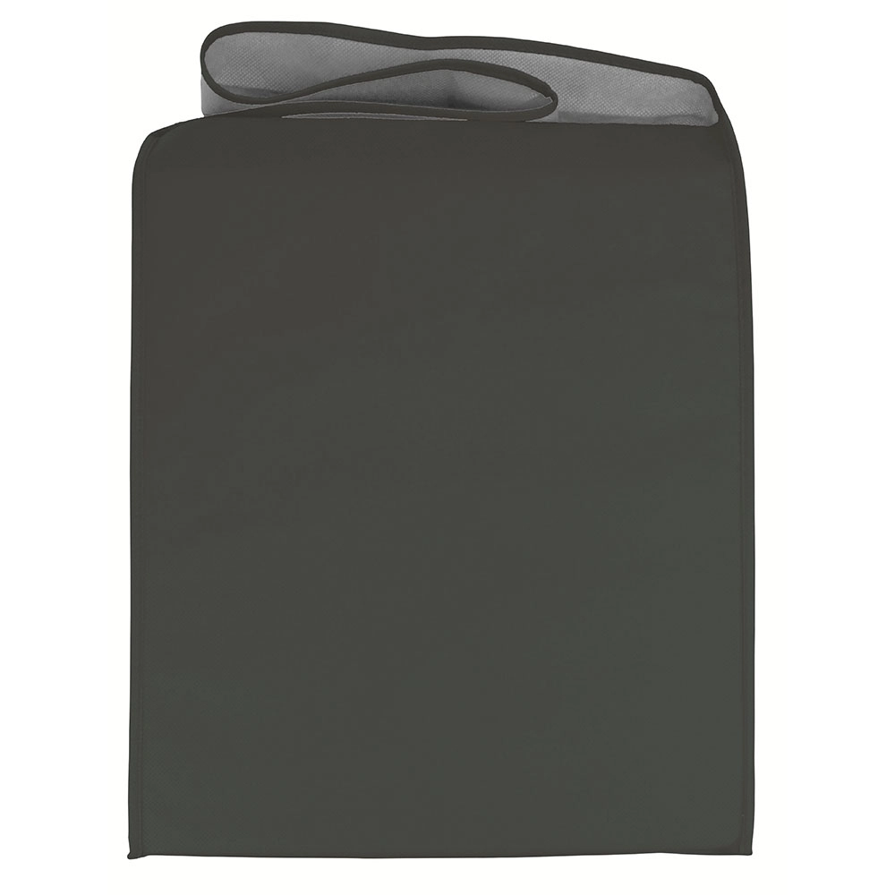 Immagine Shopper bicolore in TNT, tracolla e soffietto