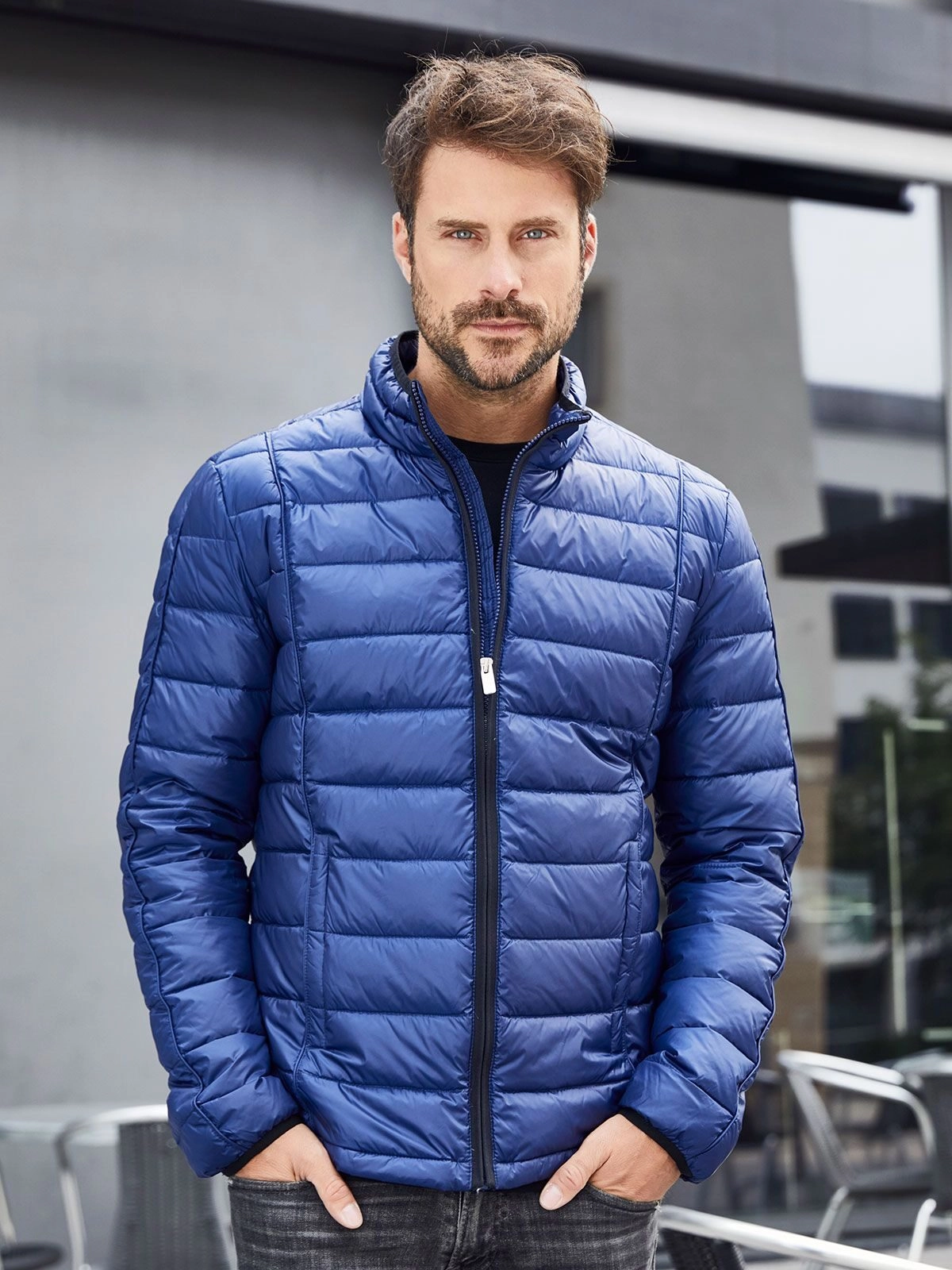 Immagine Men's Quilted Down Jacket