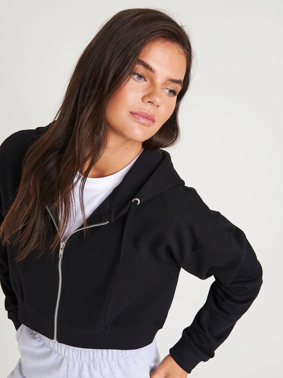 Immagine Girlie Fashion Cropped Zoodie