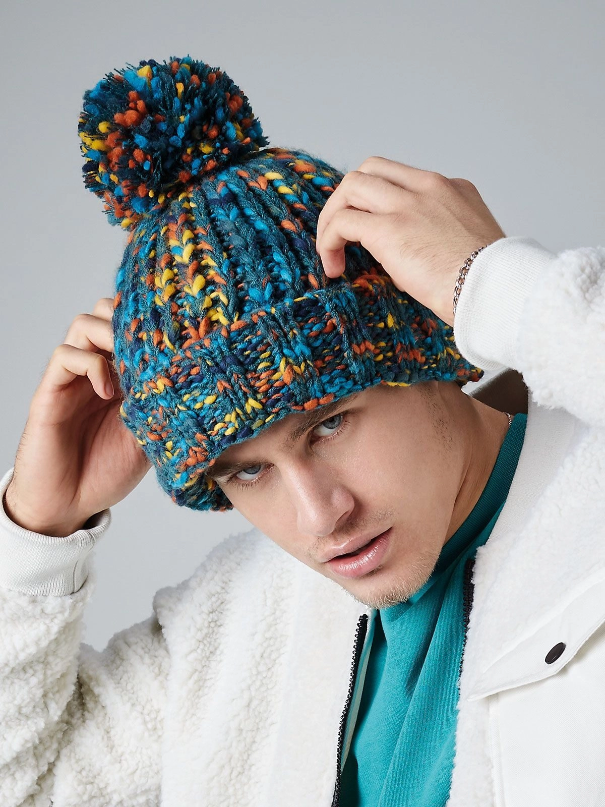 Immagine Twister Pom Pom Beanie