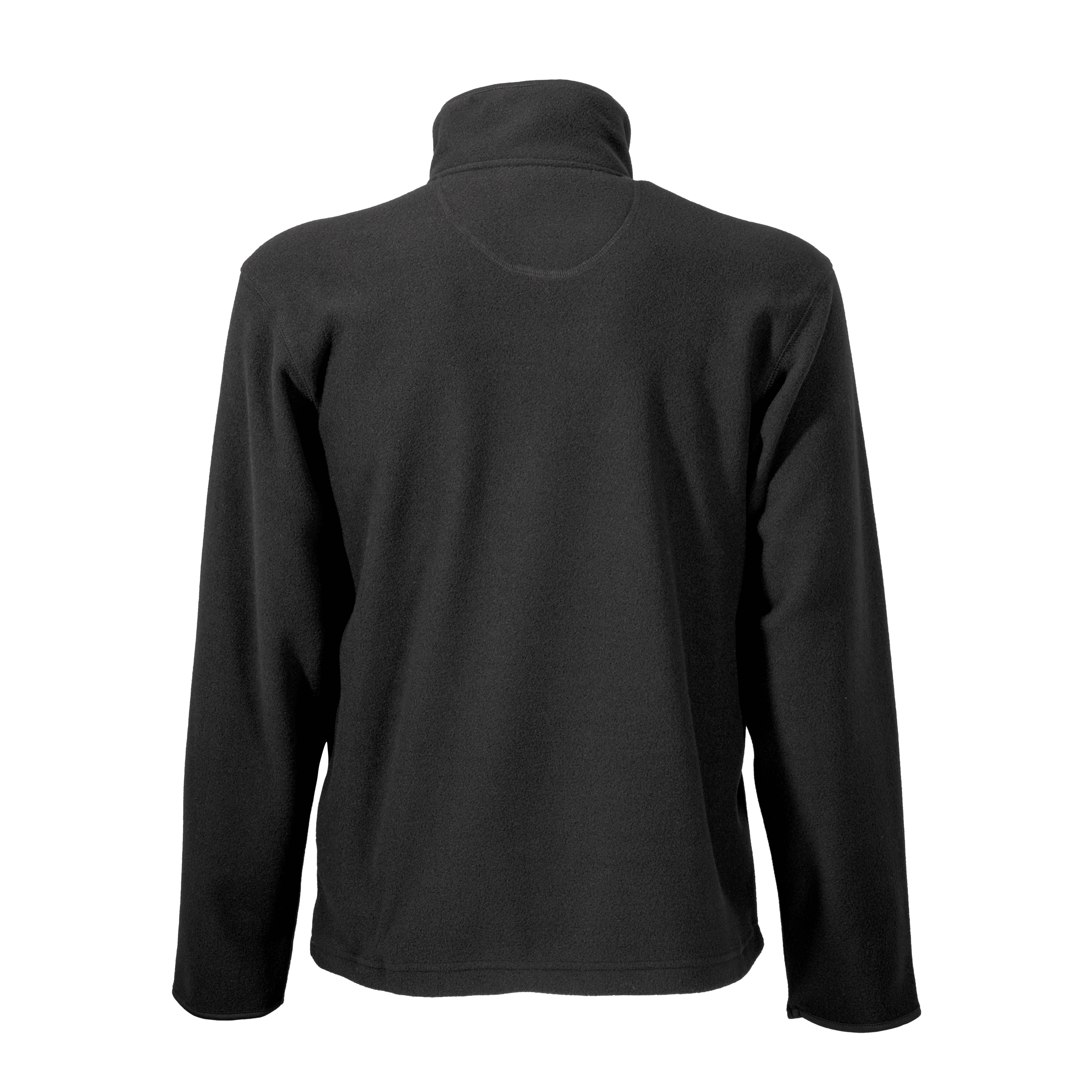 Immagine Felpa da uomo a zip intera in micropolar, con 2 tasche chiusura zip