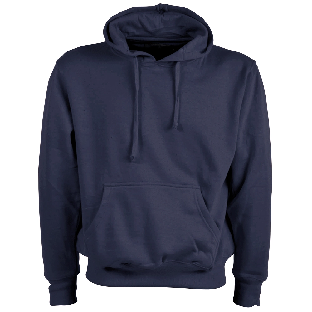 Immagine Felpa da uomo 60% cotone con cappuccio e tasca frontale canguro