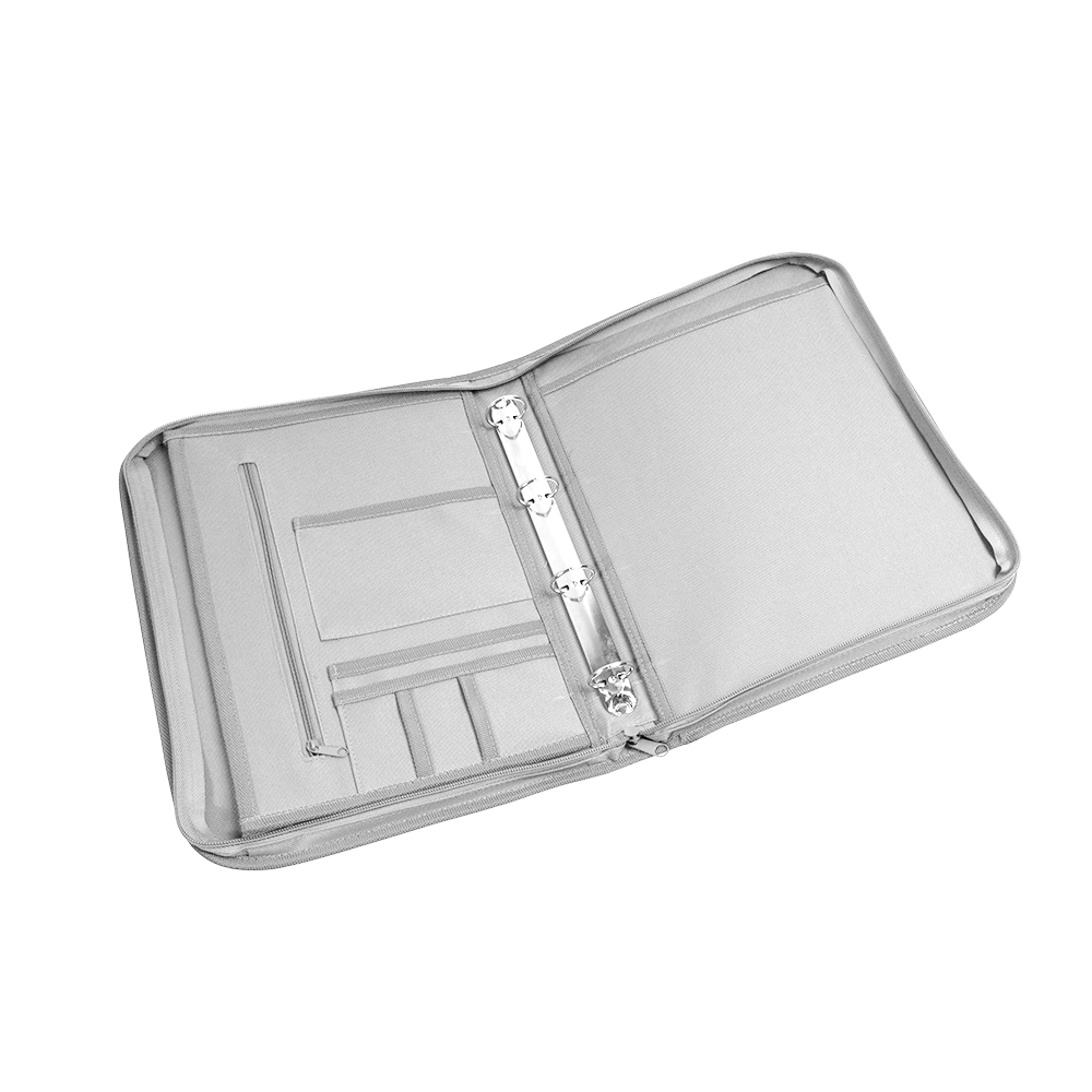 Immagine Cartella meeting, con raccoglitore per fogli a 4 anelli