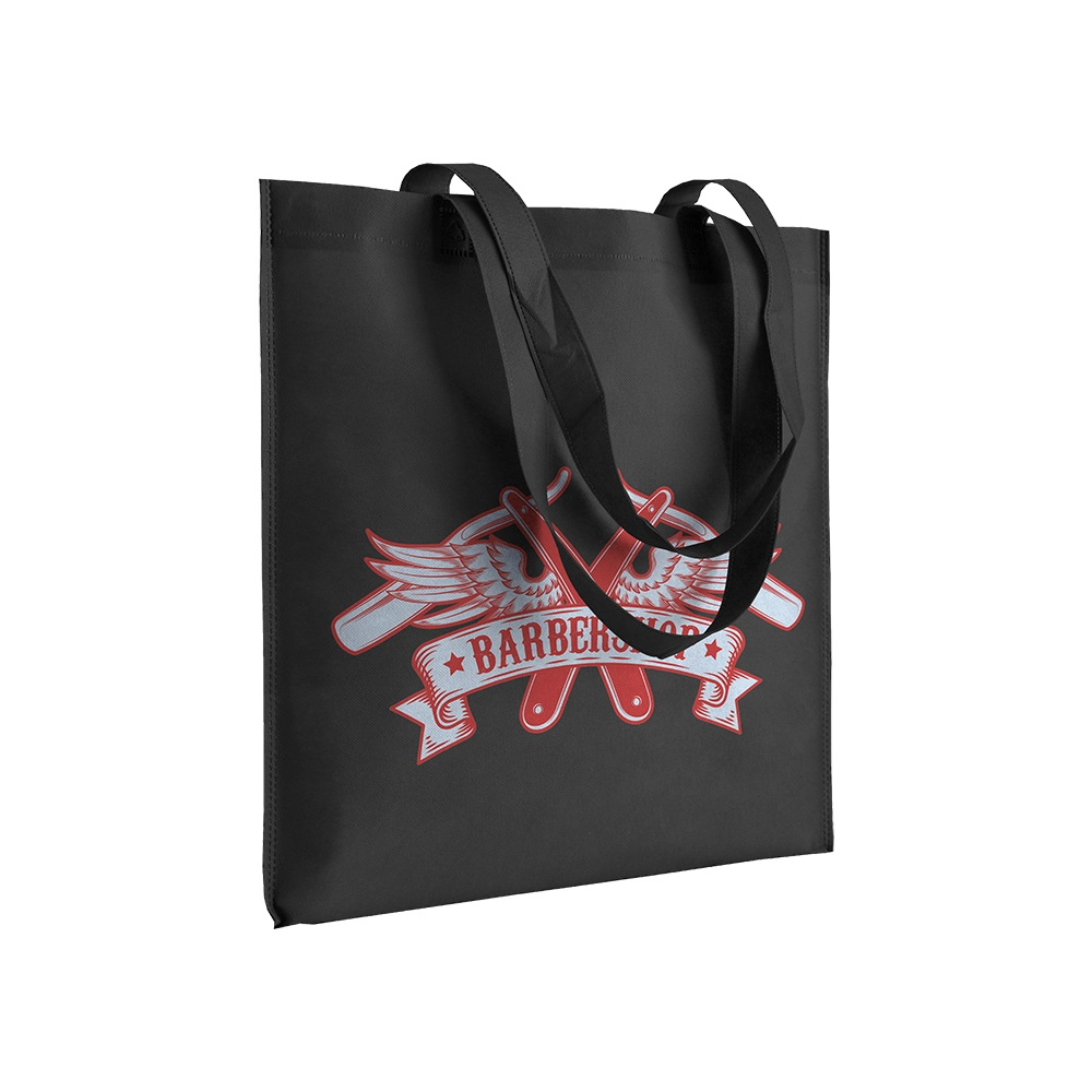 Immagine Shopper in TNT 70 g/m2 termosaldato, manici lunghi