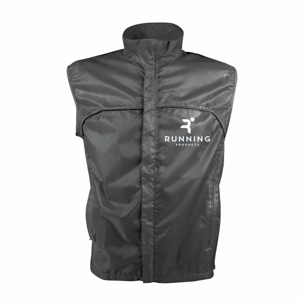 Immagine Gilet ad alta visibilità in poliestere, con rete traspirante e profili catarifrangenti