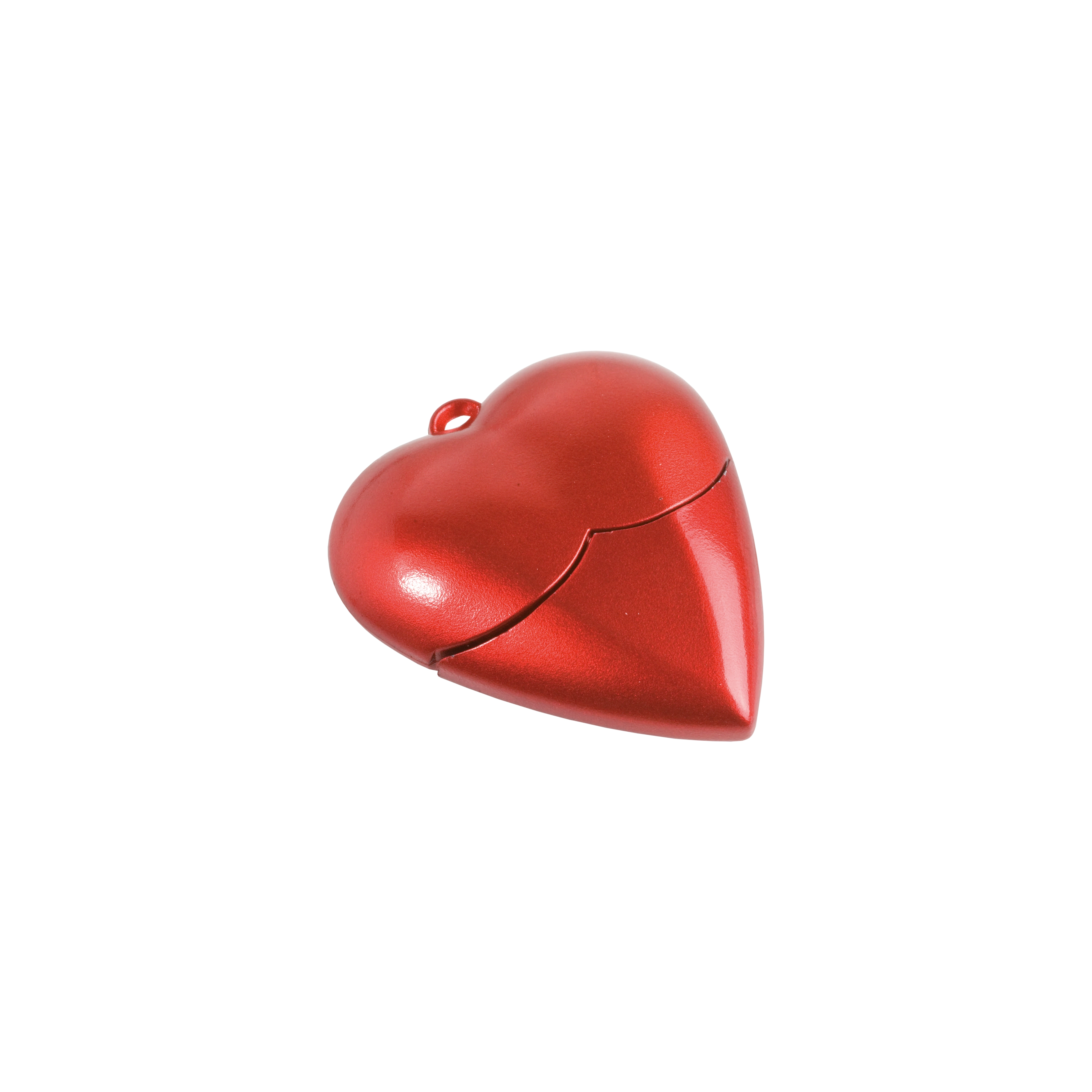 Immagine Chiavetta USB 4Gb, in plastica a forma di cuore. Possibilità di import su richiesta