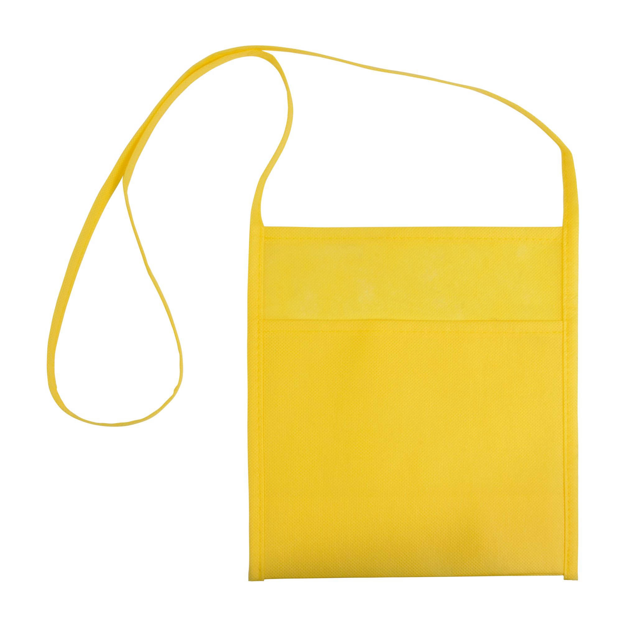 Immagine Portabicchiere da degustazione da collo in TNT con tracolla 90 cm