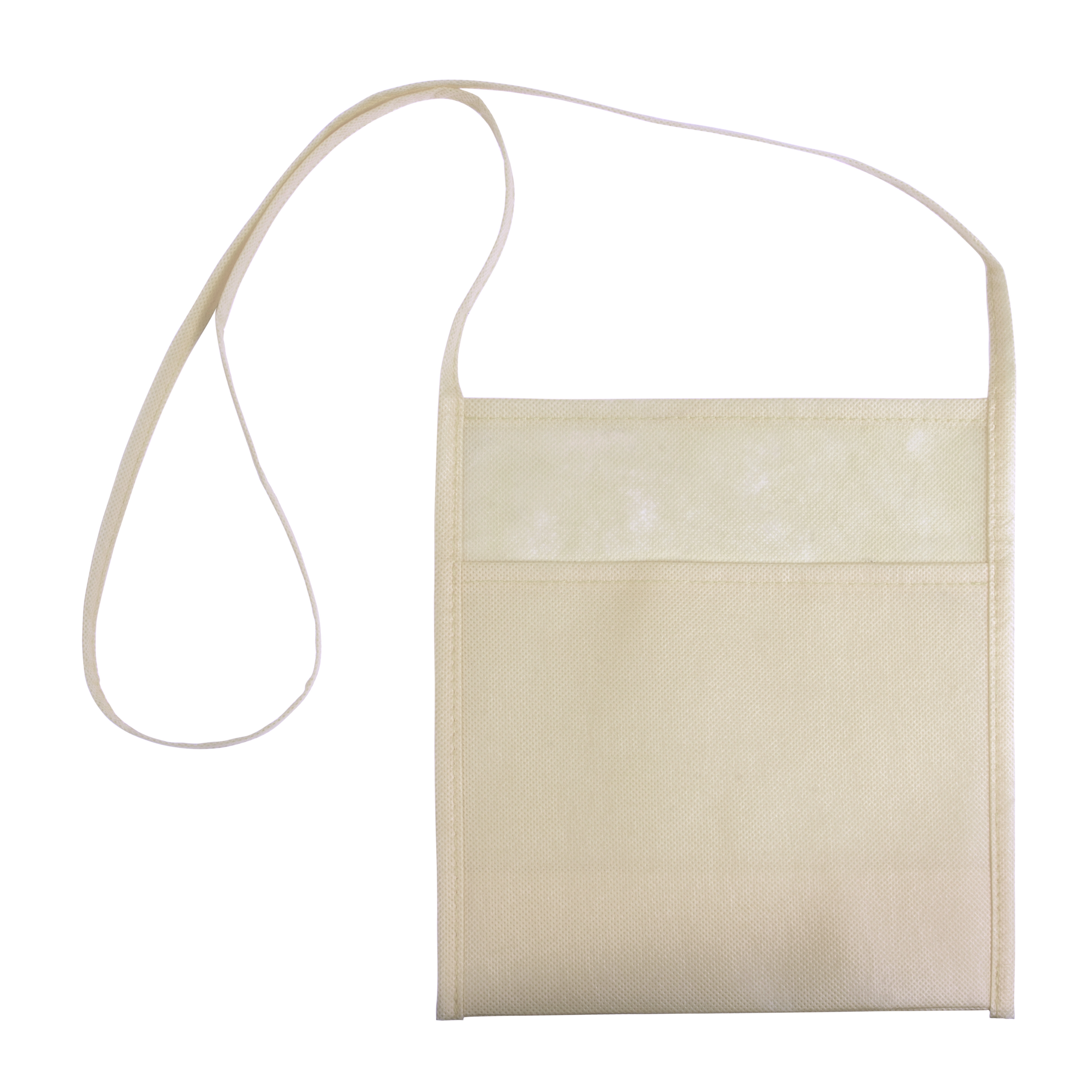 Immagine Portabicchiere da degustazione da collo in TNT con tracolla 90 cm